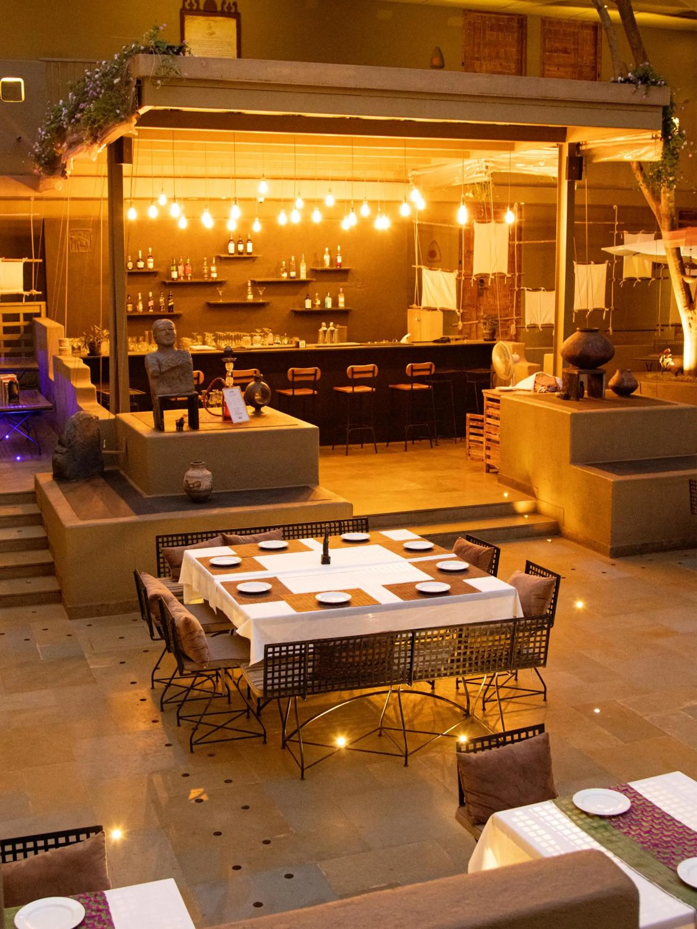 Lounge or bar in 3102bce - A Vedic Resort