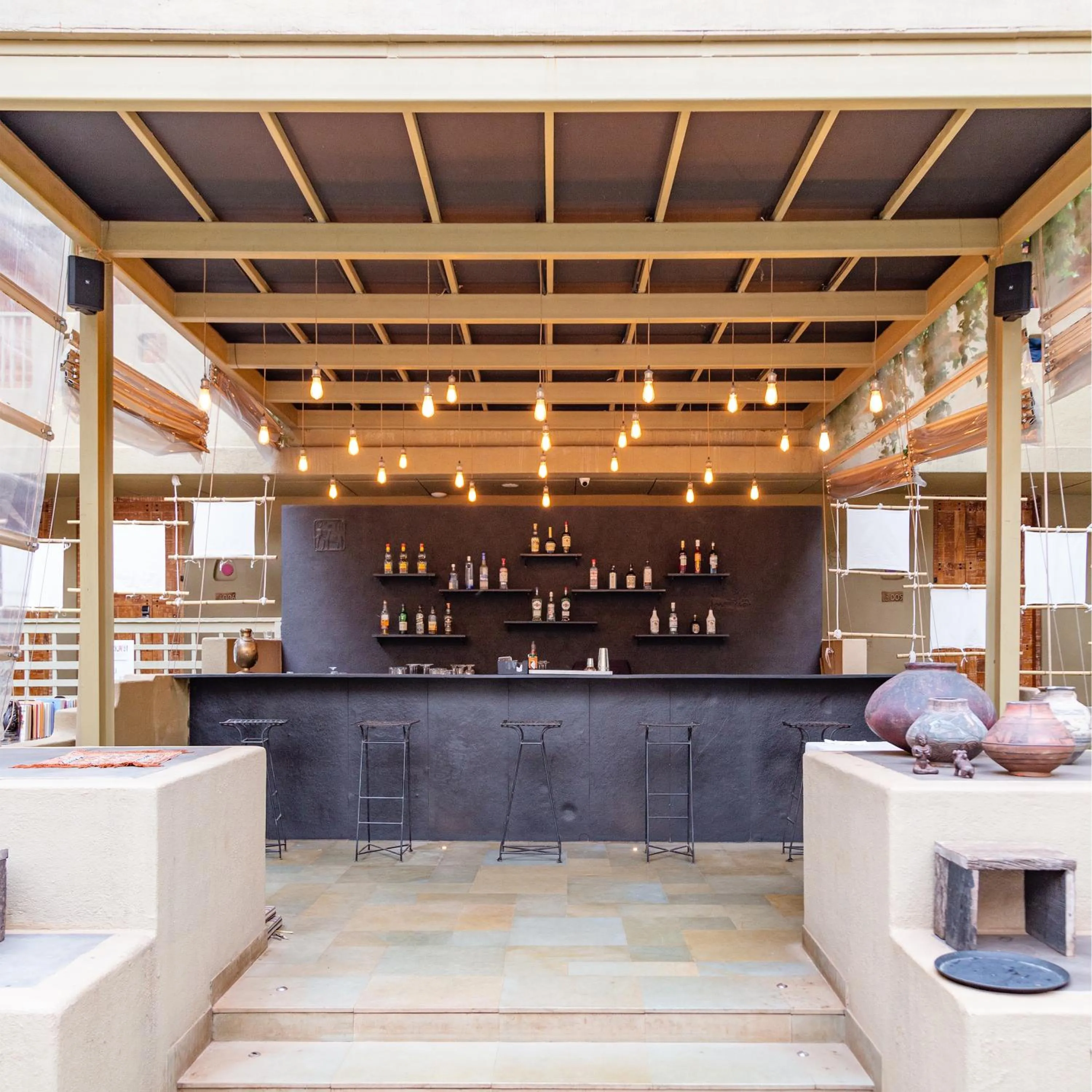 Lounge or bar in 3102bce - A Vedic Resort