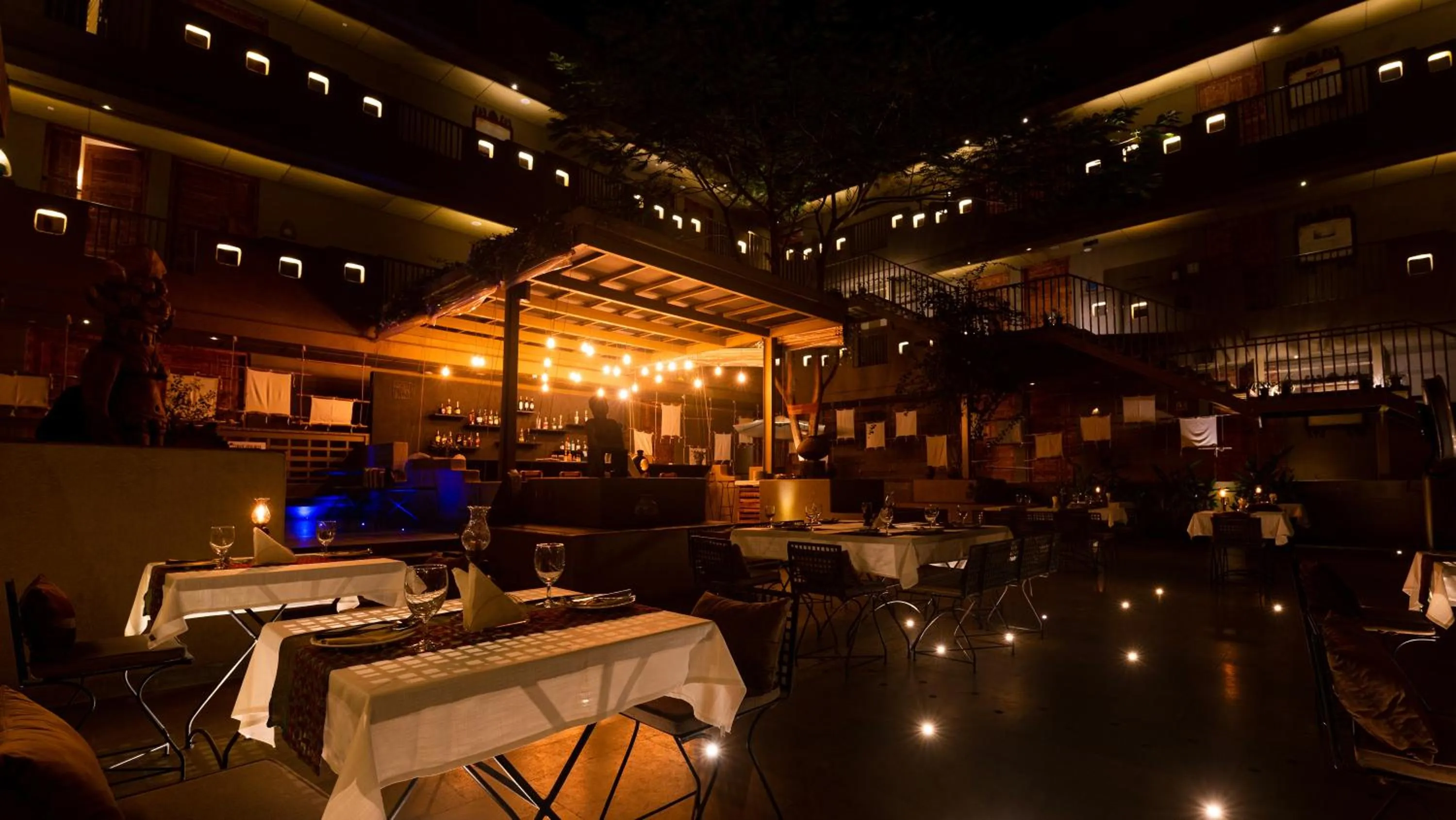 Dining area in 3102bce - A Vedic Resort