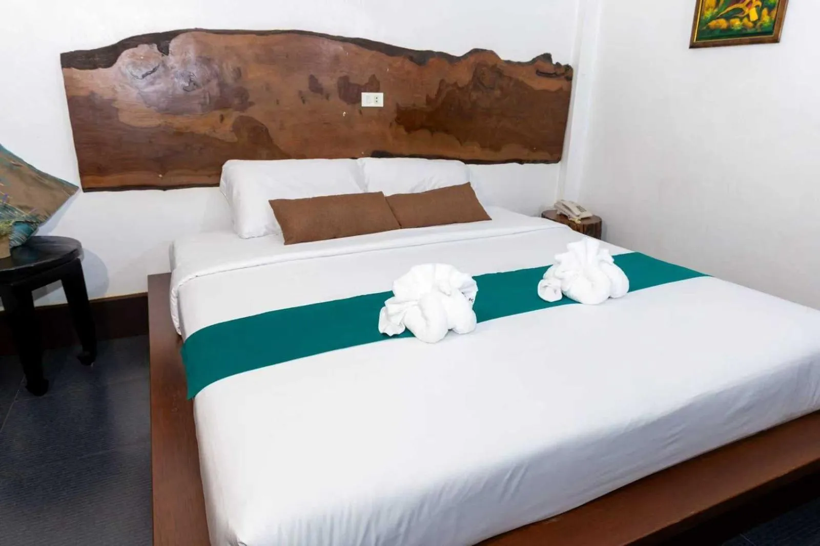 Bed in Alana Luang Prabang