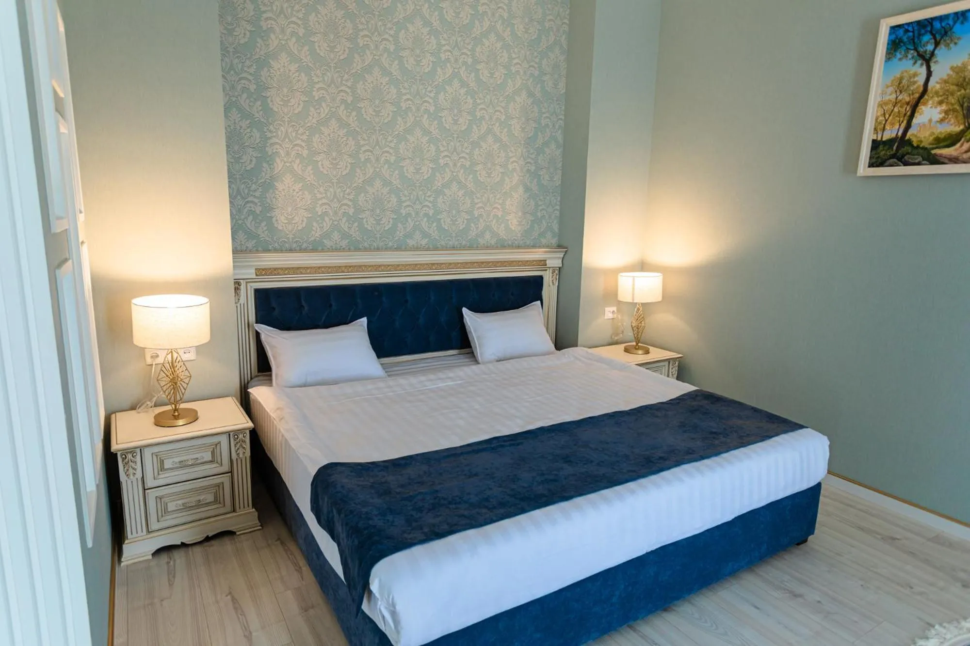 Photo of the whole room, Bed in Royal Hotel Samarkand