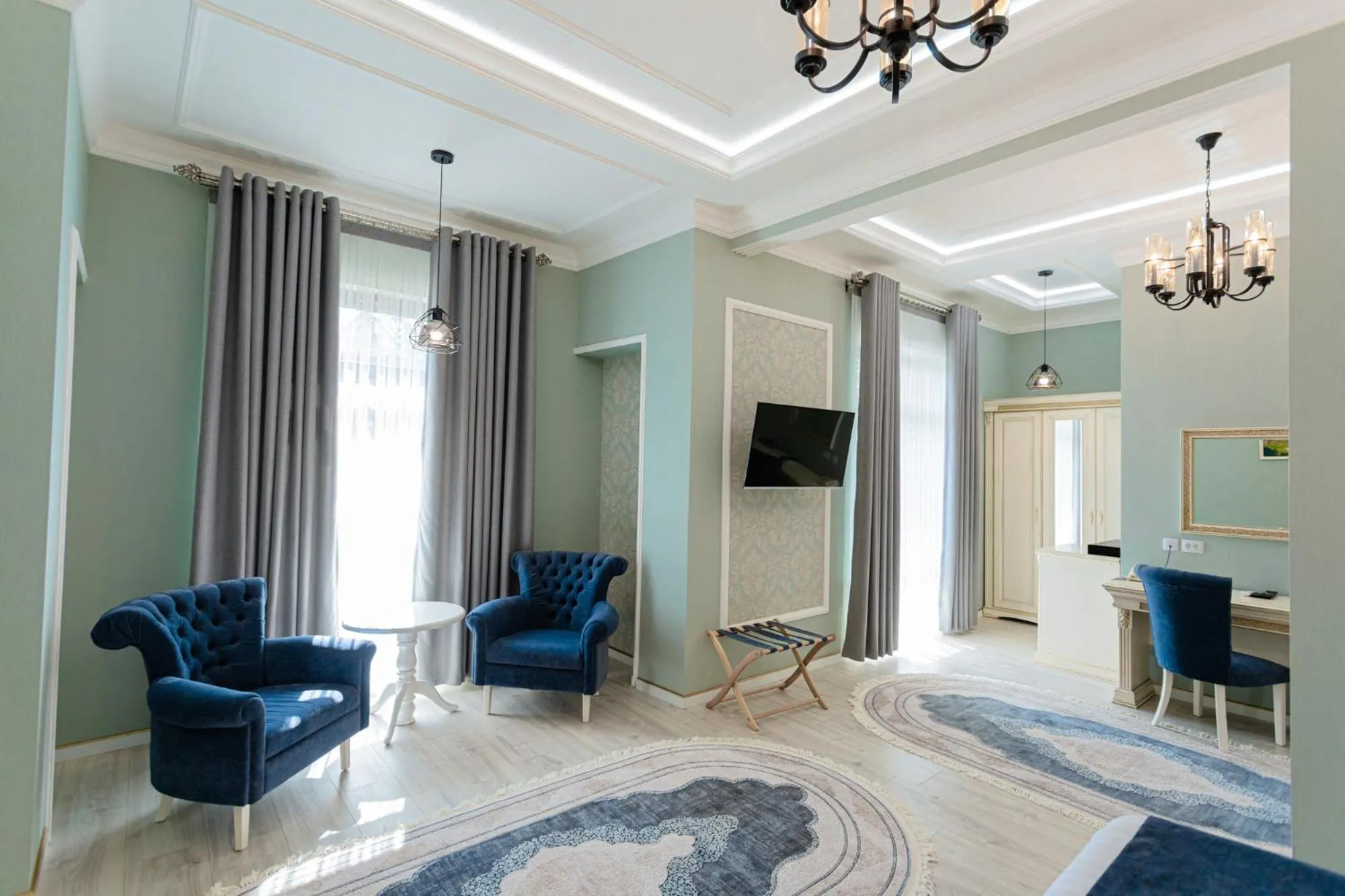 Decorative detail in Royal Hotel Samarkand