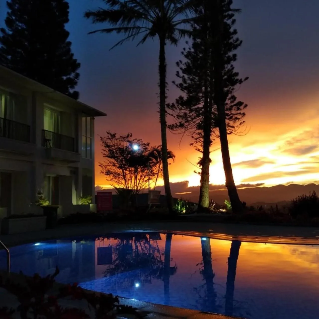 Swimming pool in The Balcone Suites & Resort