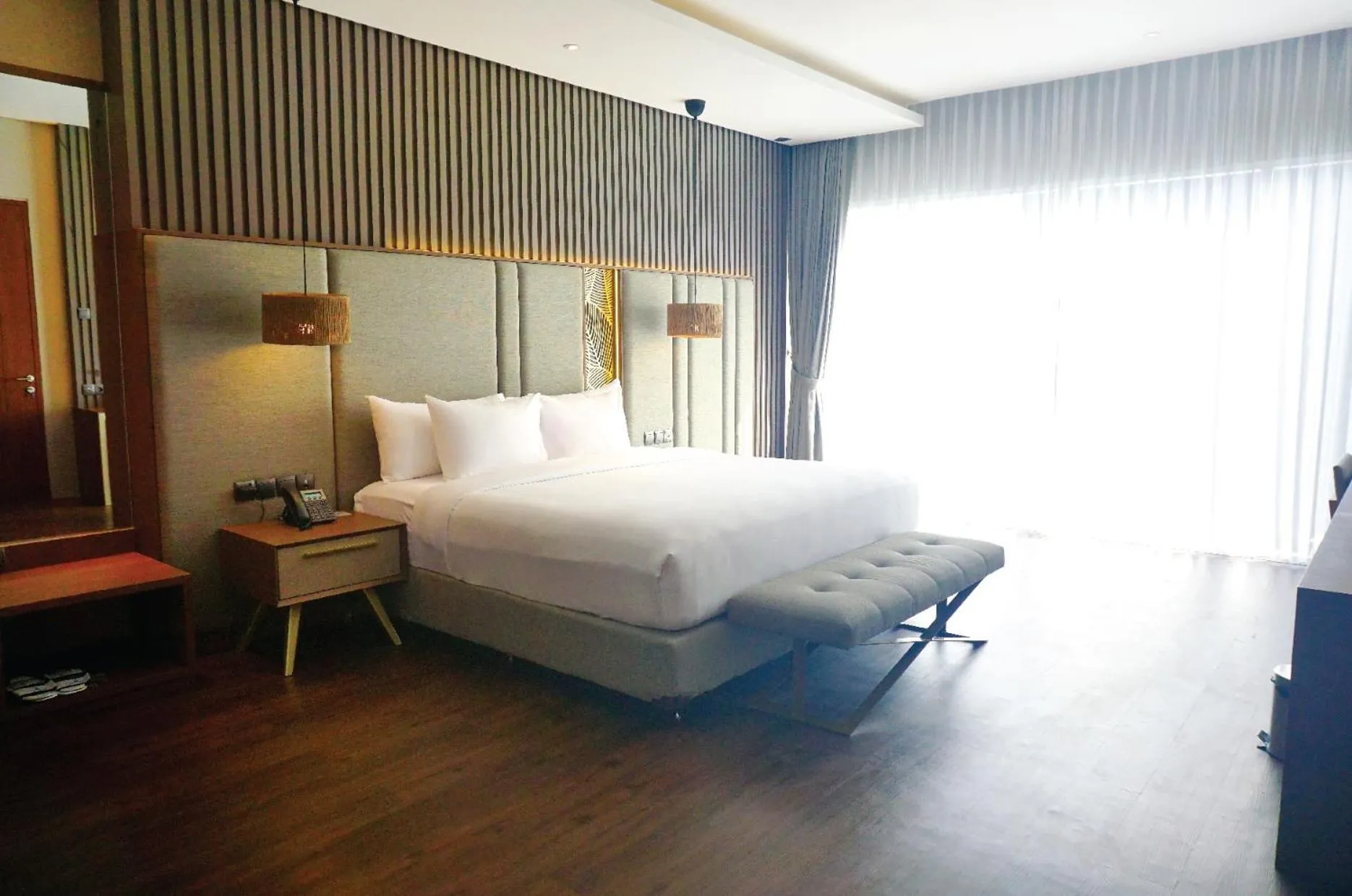 Bedroom, Bed in The Balcone Suites & Resort