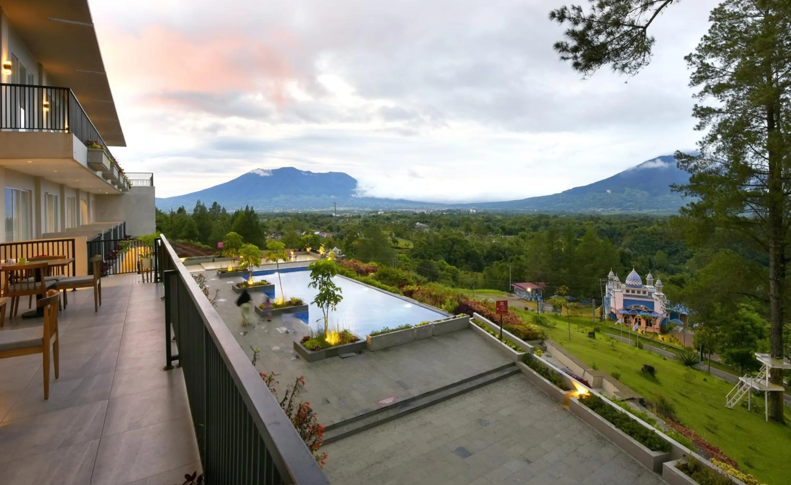 Swimming pool in The Balcone Suites & Resort