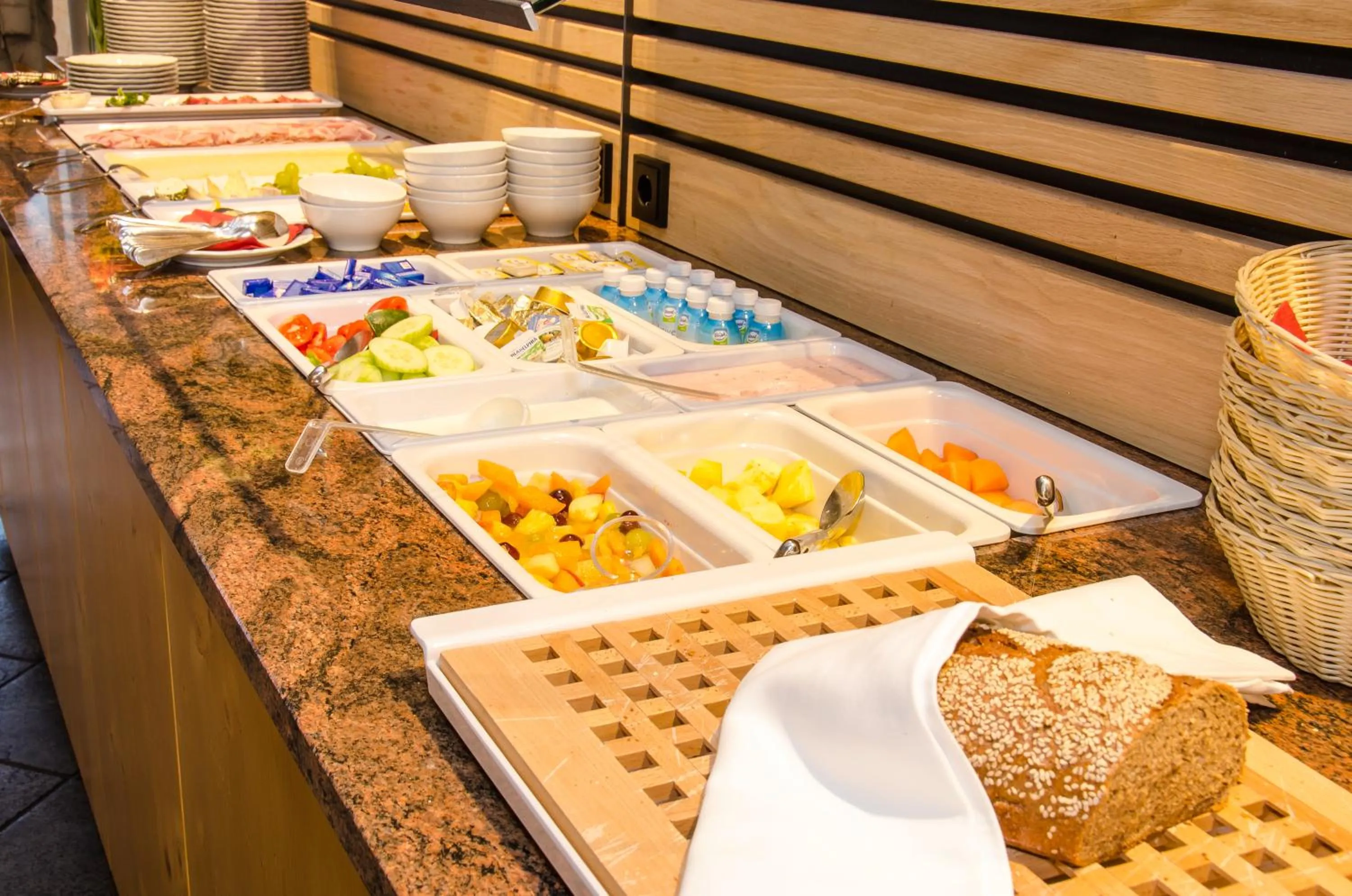 Buffet breakfast in Gasthof Goldener Fisch