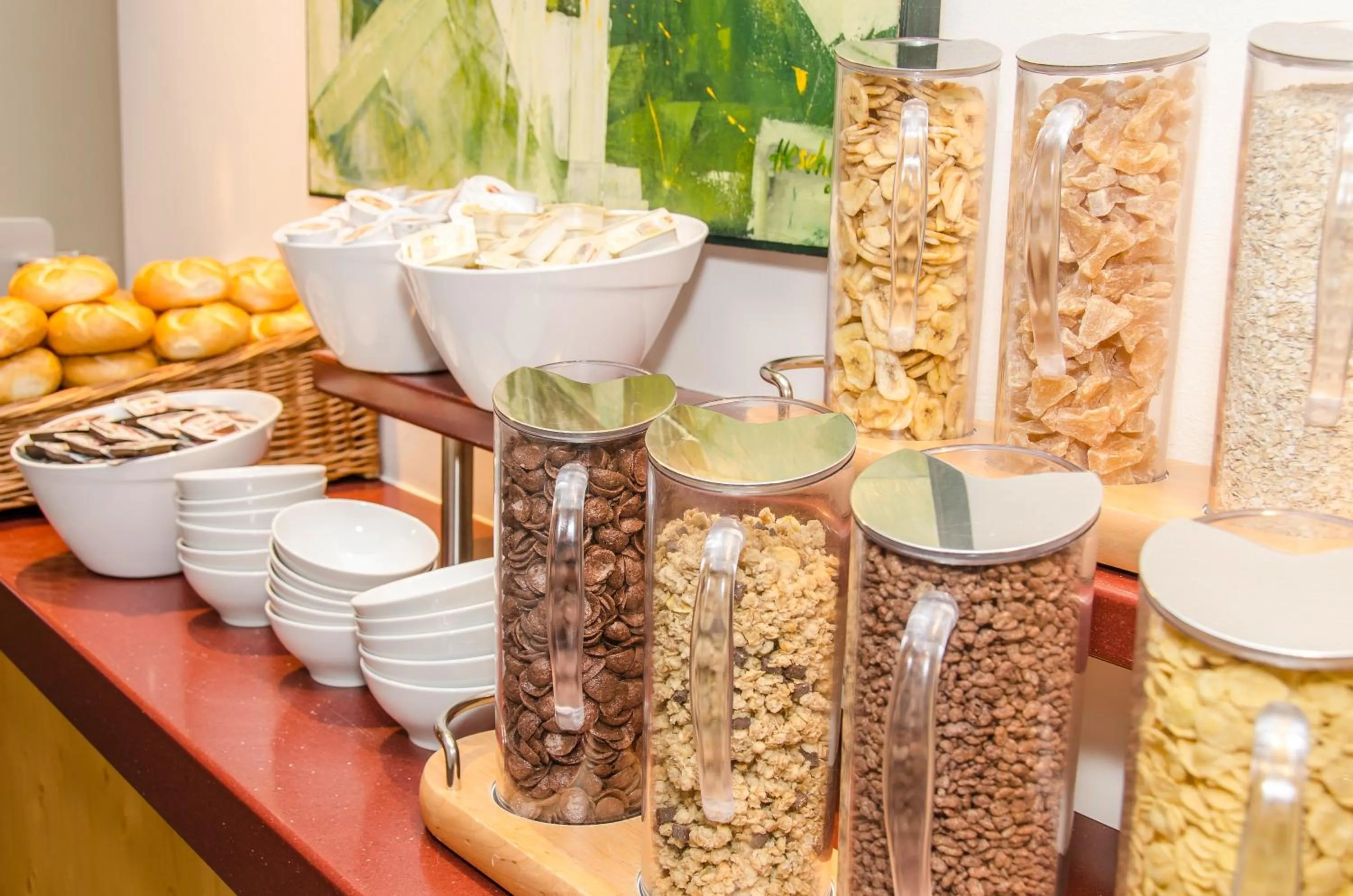 Buffet breakfast in Gasthof Goldener Fisch