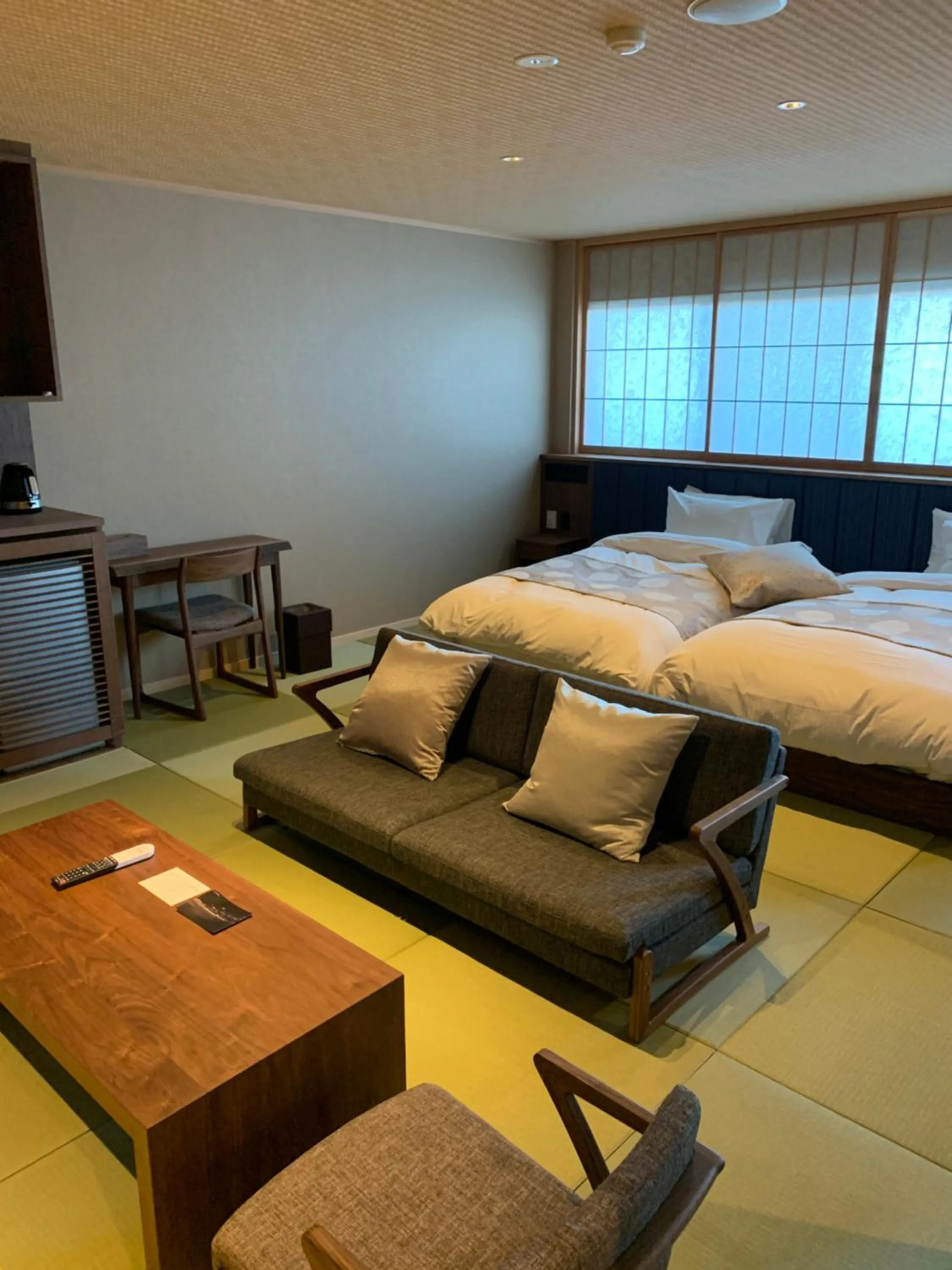 Living room in Ikeda Onsen Ryokan Tachikawa