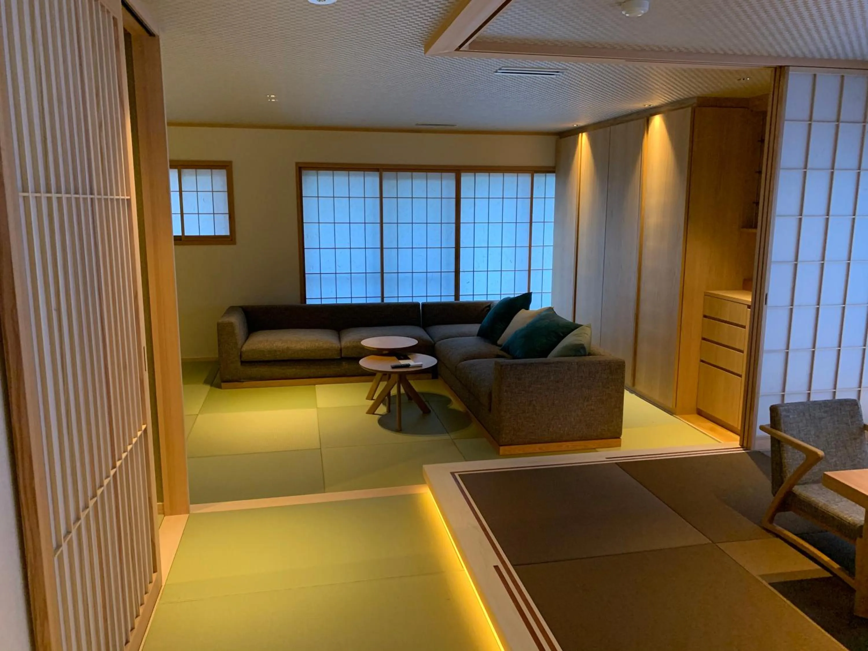 Living room in Ikeda Onsen Ryokan Tachikawa