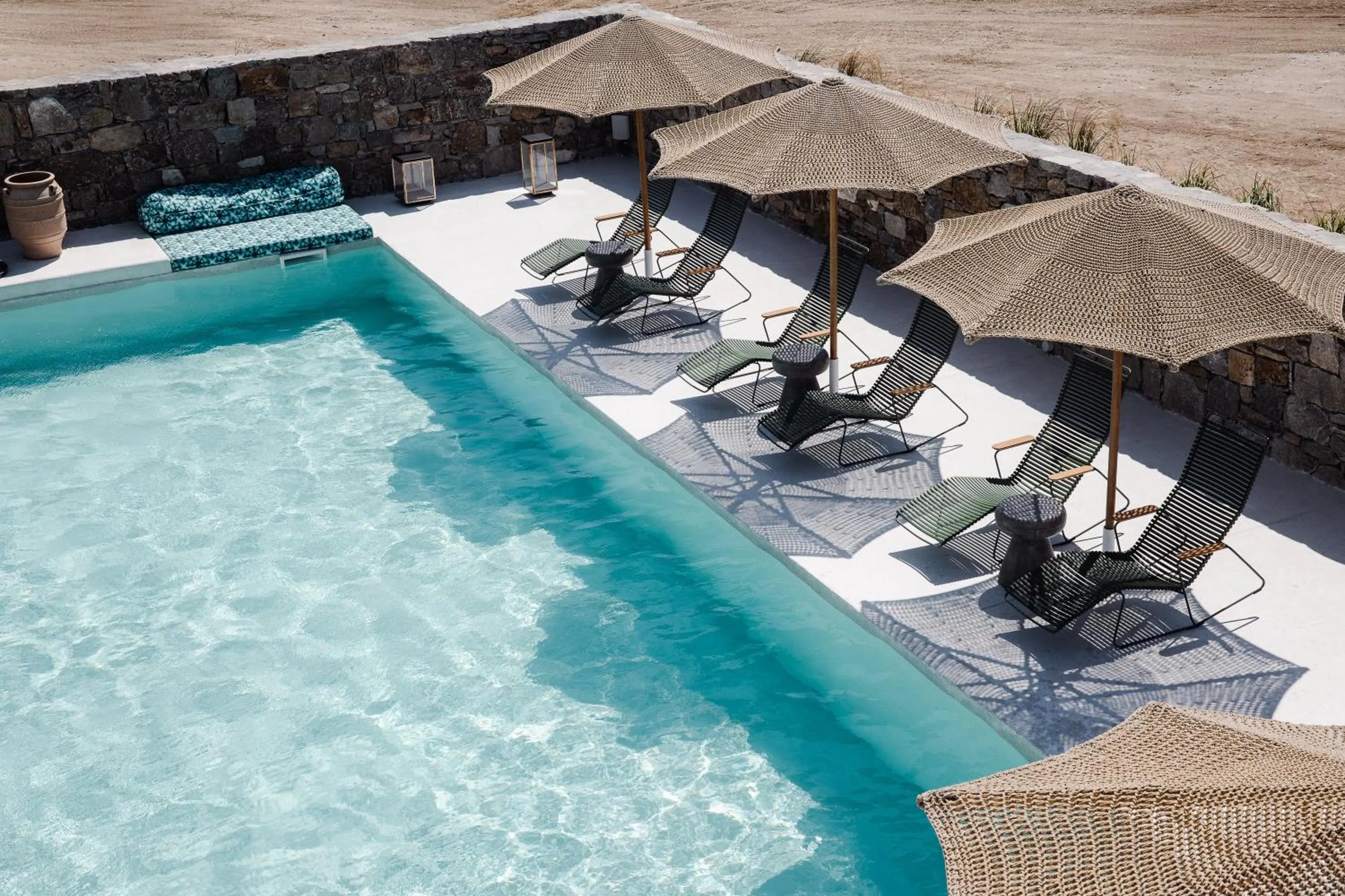 Swimming pool in Koukoumi Vegan Boutique Hotel