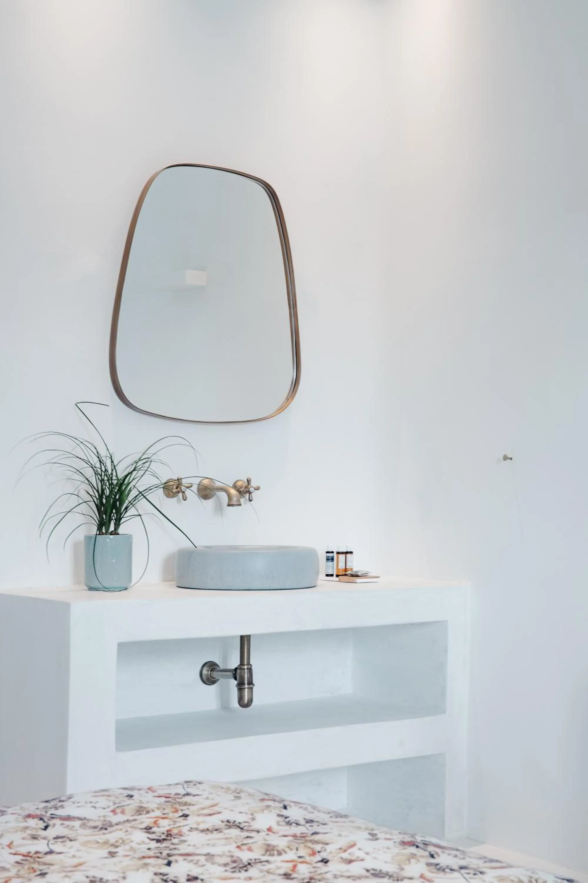 Bedroom in Koukoumi Vegan Boutique Hotel