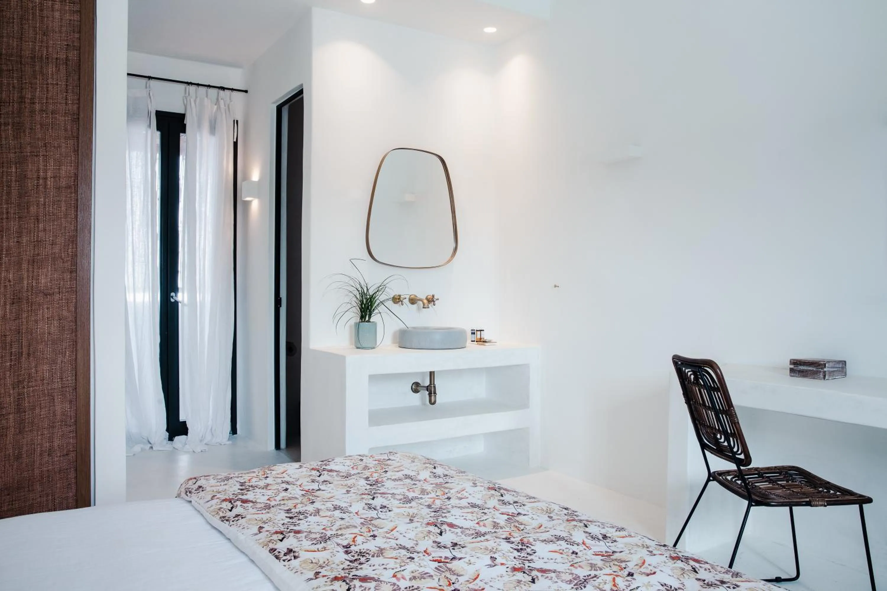 Bedroom, Bed in Koukoumi Vegan Boutique Hotel