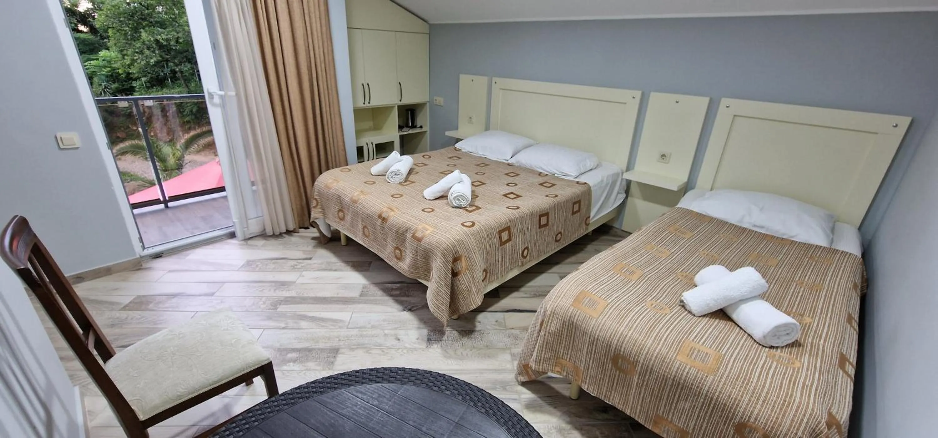 Bed in Green Cape Tower