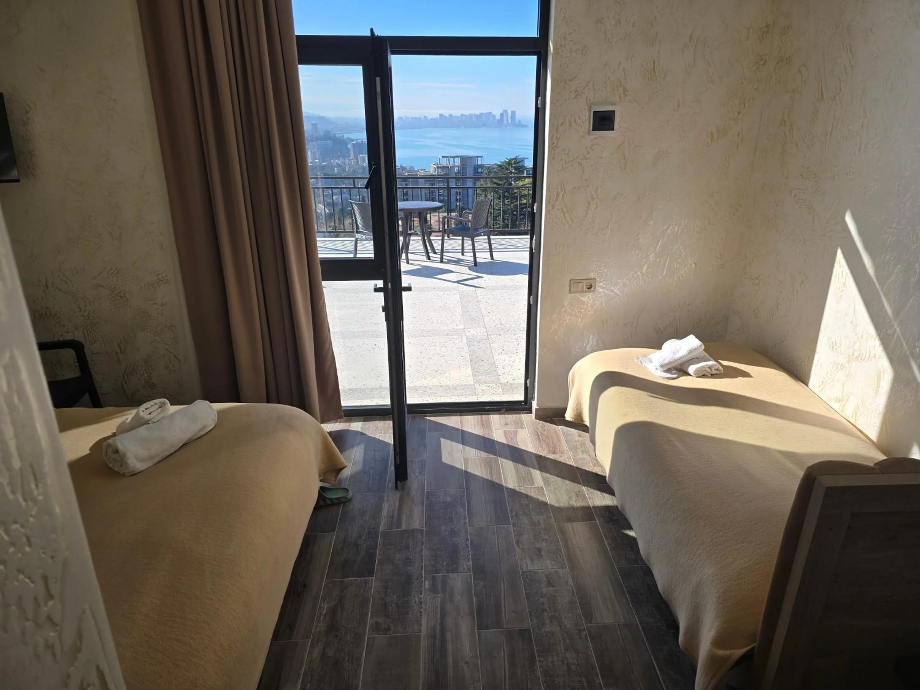 Bed in Green Cape Tower