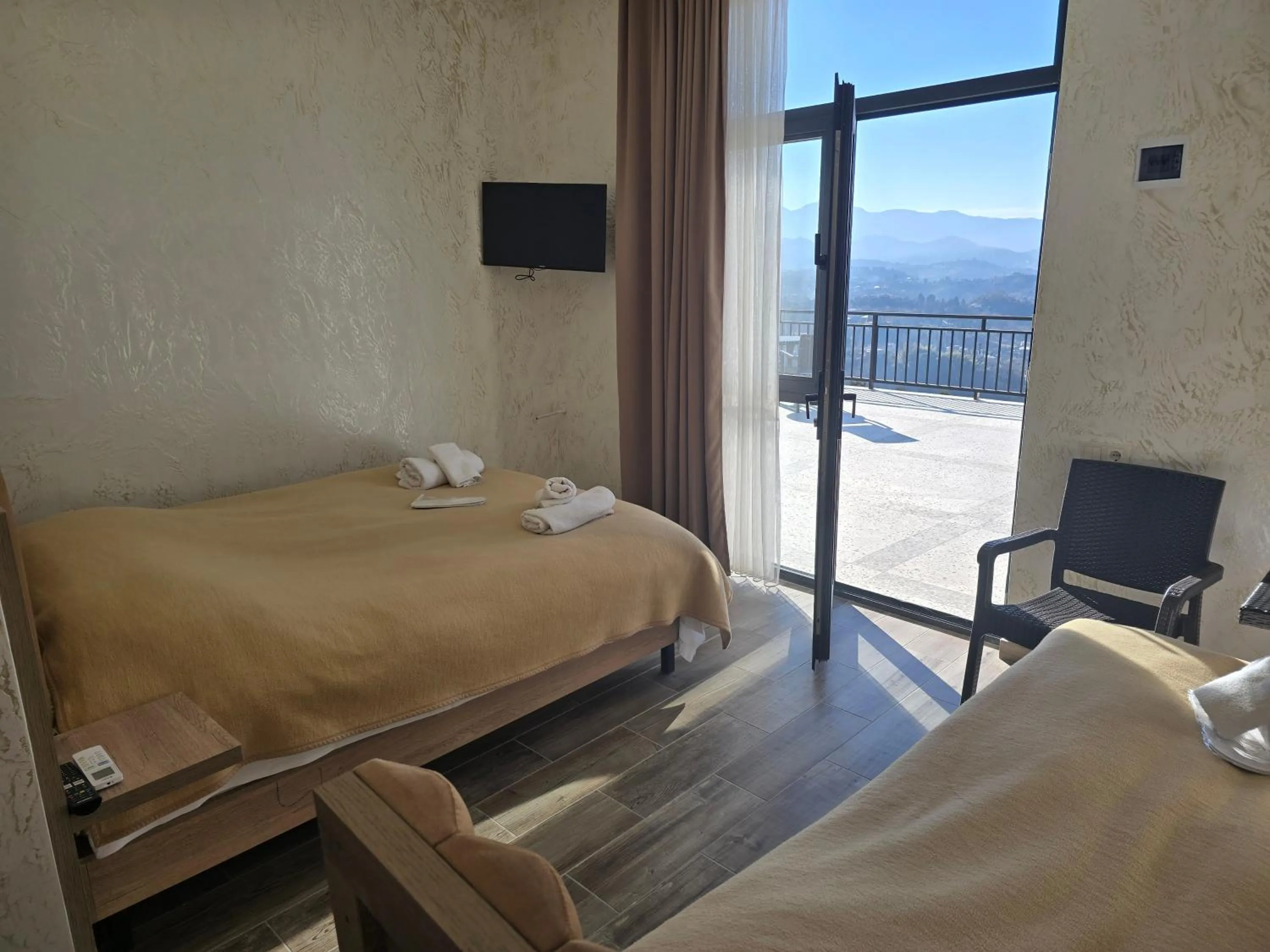 Bed in Green Cape Tower