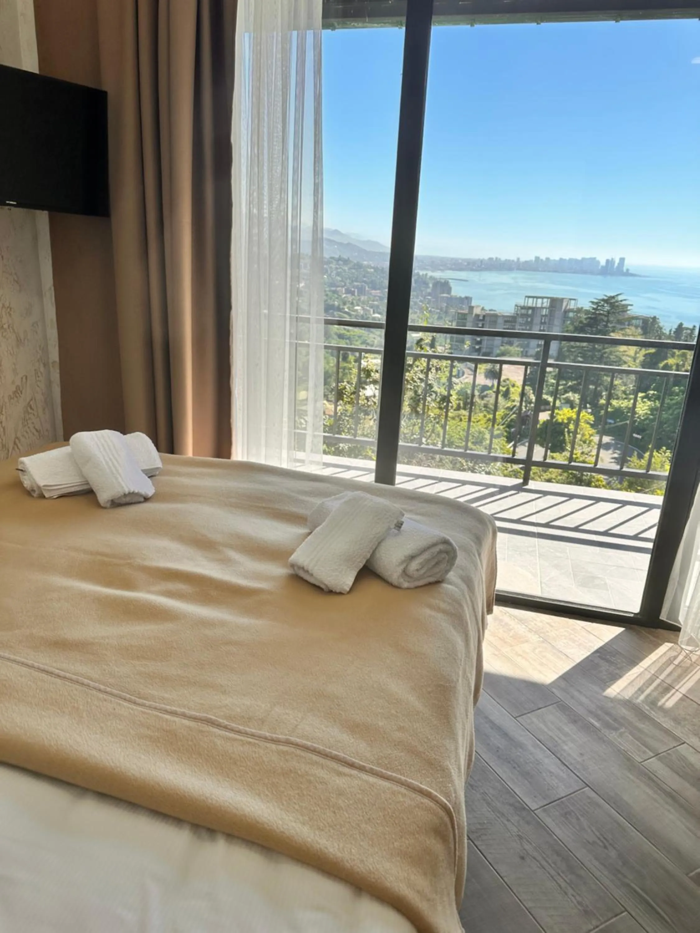 Bed in Green Cape Tower