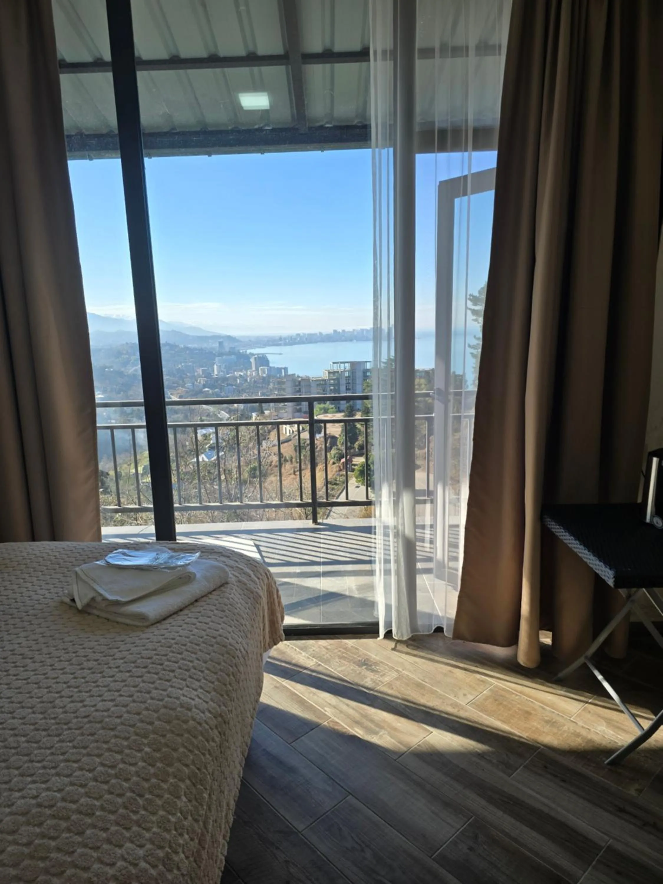 Bed in Green Cape Tower