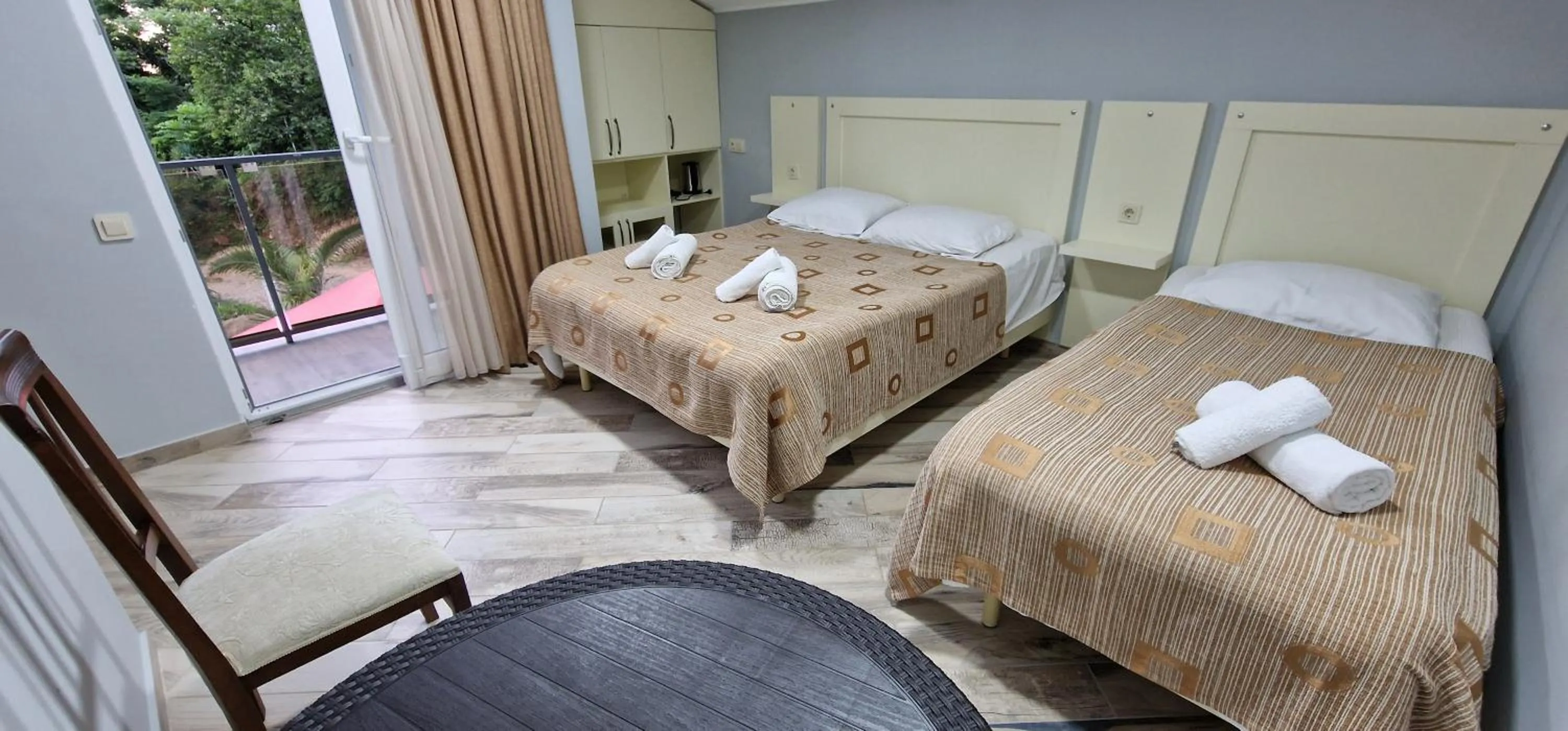 Bed in Green Cape Tower