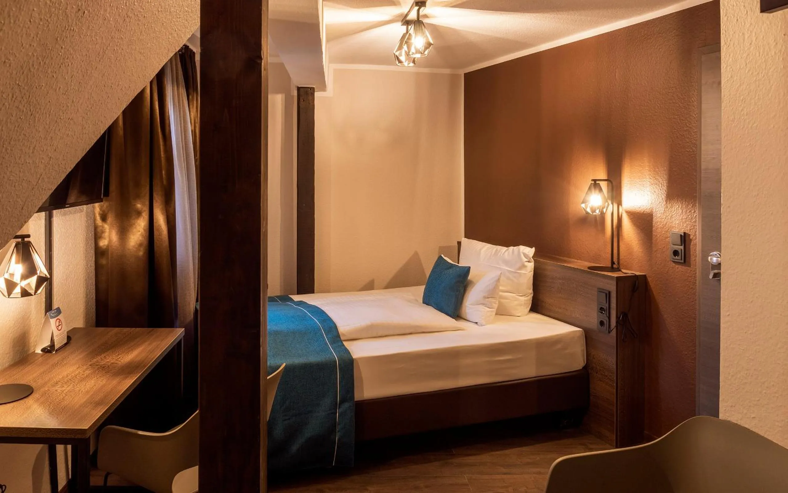 Bed in Trip Inn Hotel Sachsenhausen