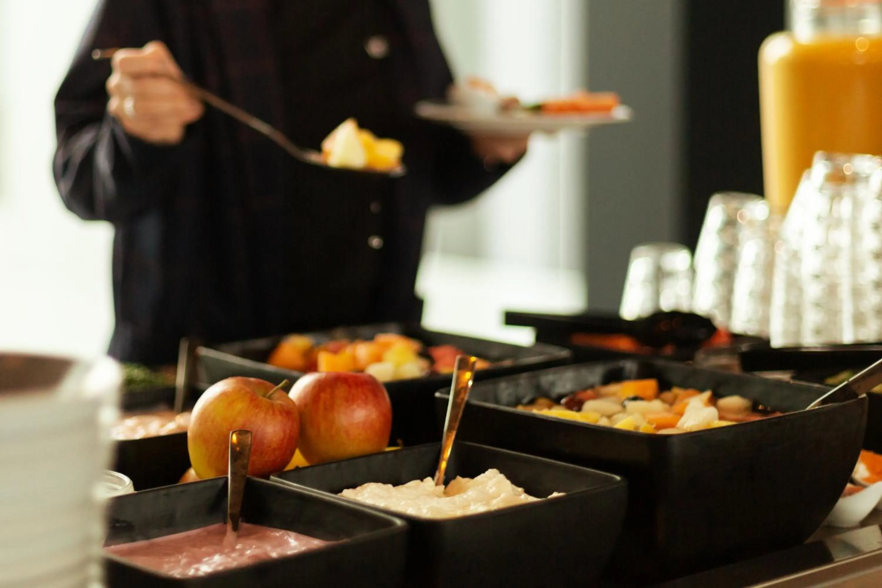 Continental breakfast in Holiday Inn - the niu Tab Dusseldorf Main Station by IHG