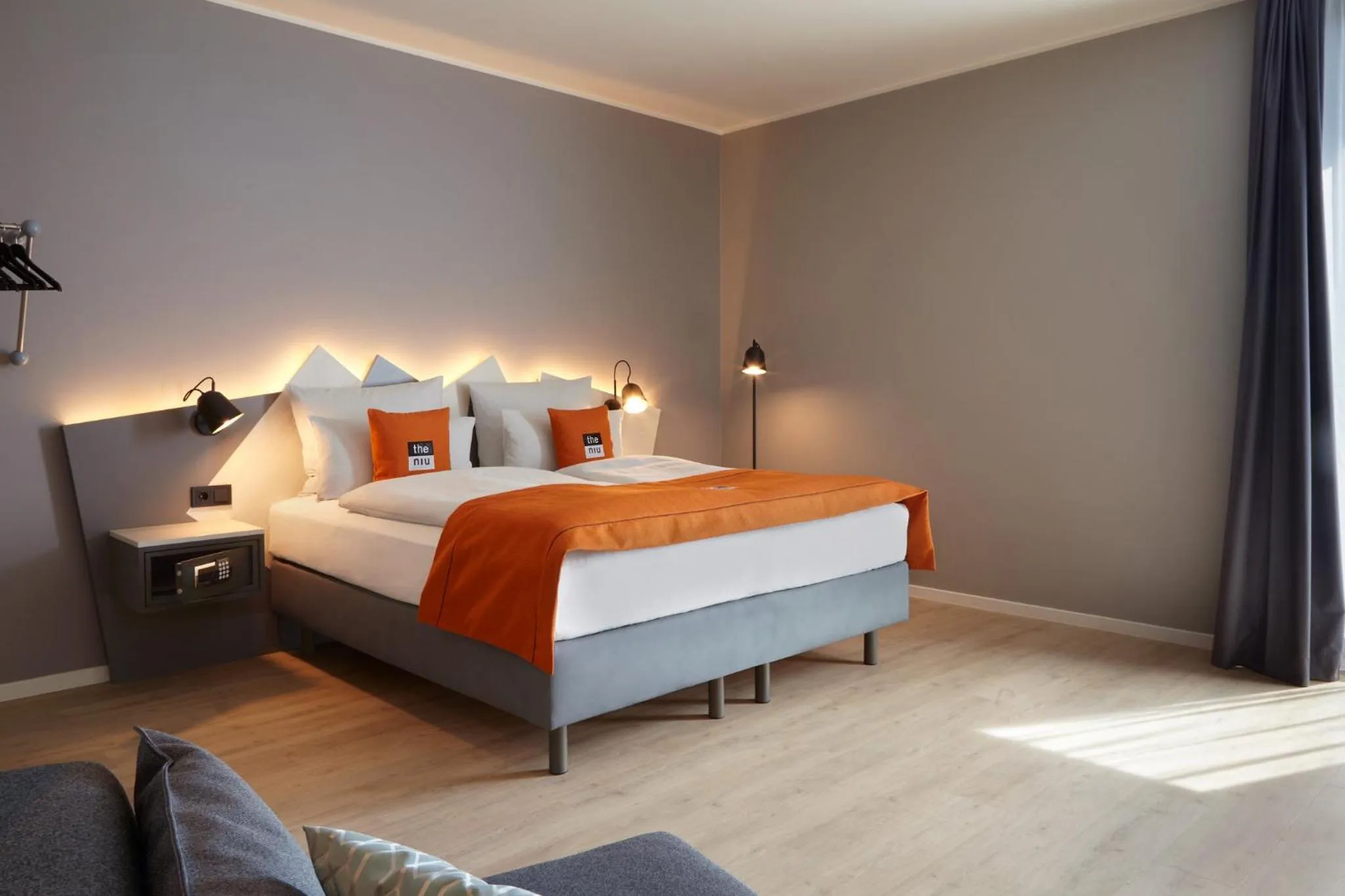 Photo of the whole room, Bed in Holiday Inn - the niu, Hub Dusseldorf Messe by IHG