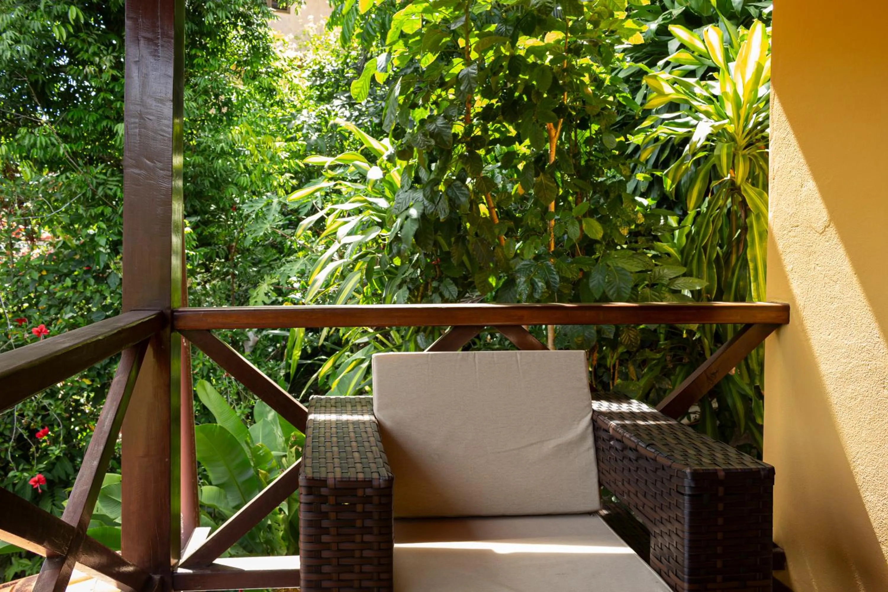 Balcony/Terrace in Pousada Aquarela