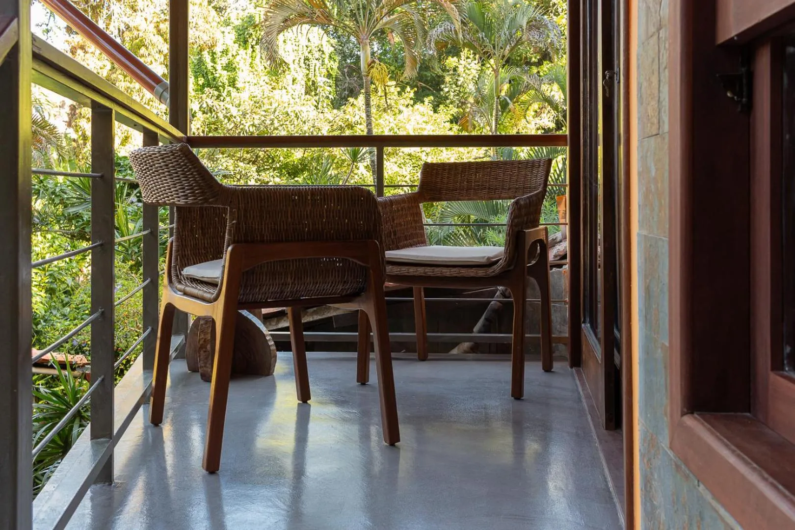 Balcony/Terrace in Pousada Aquarela