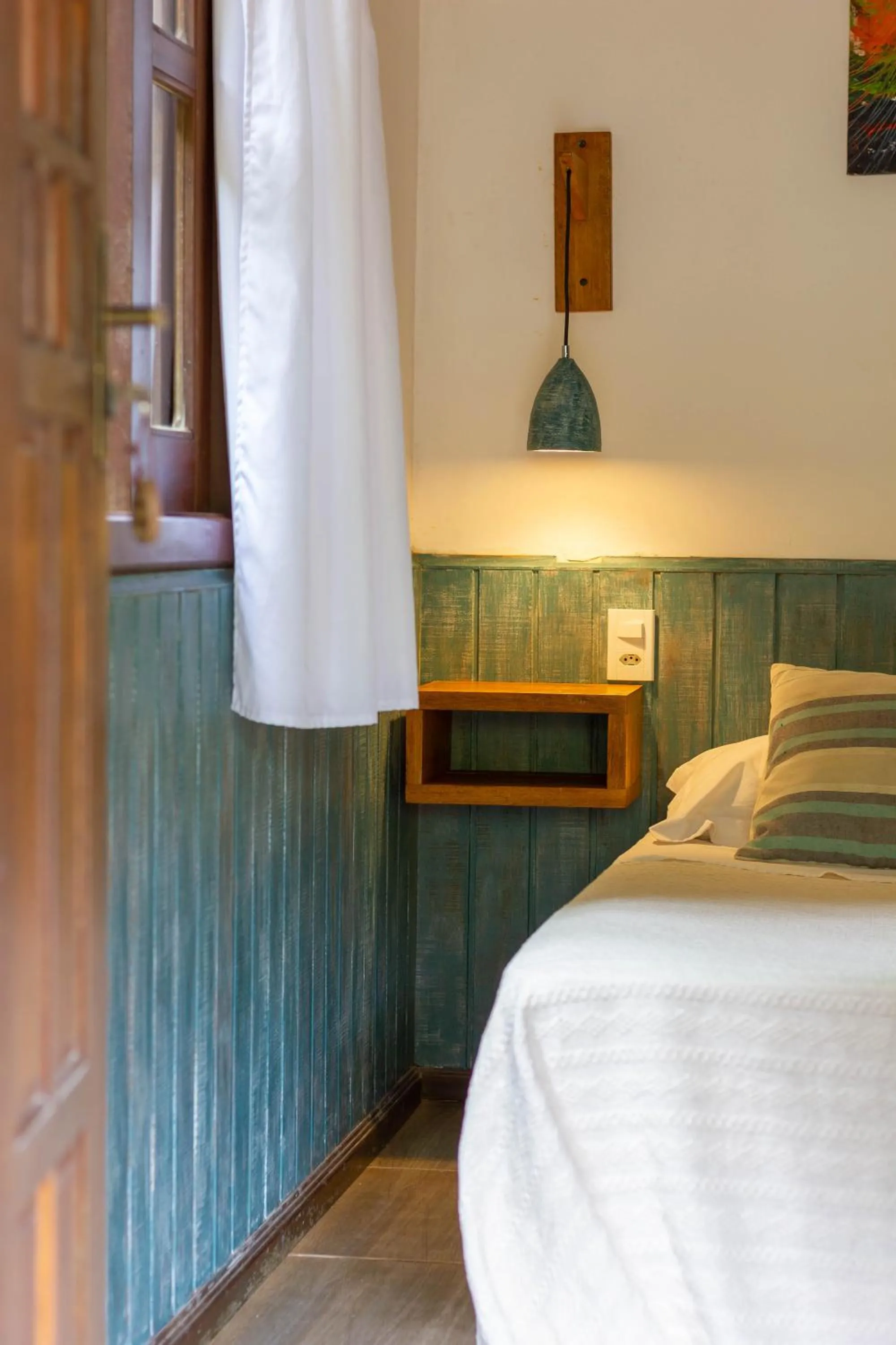 Bedroom, Bed in Pousada Aquarela