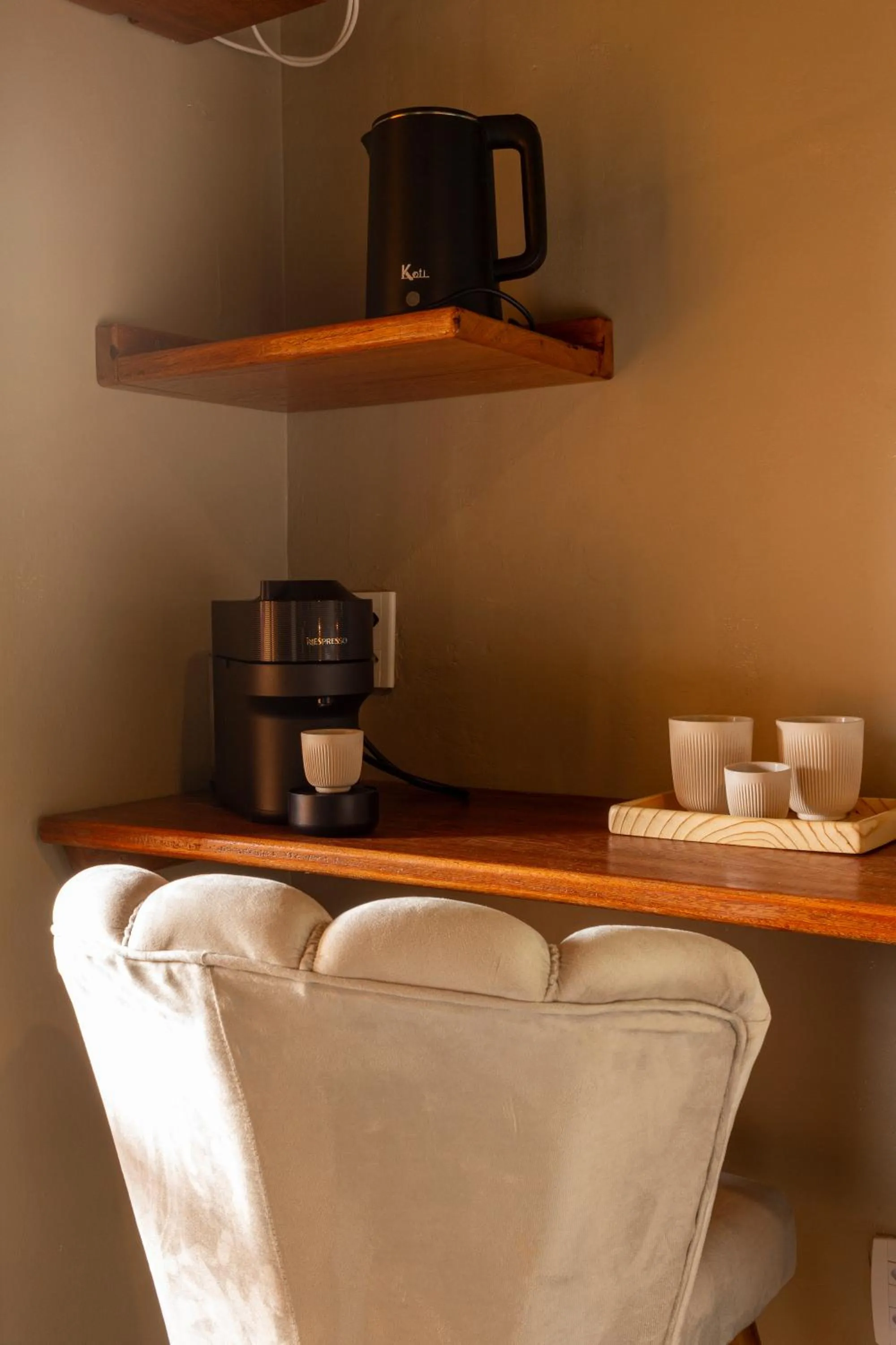 Coffee/tea facilities in Pousada Aquarela