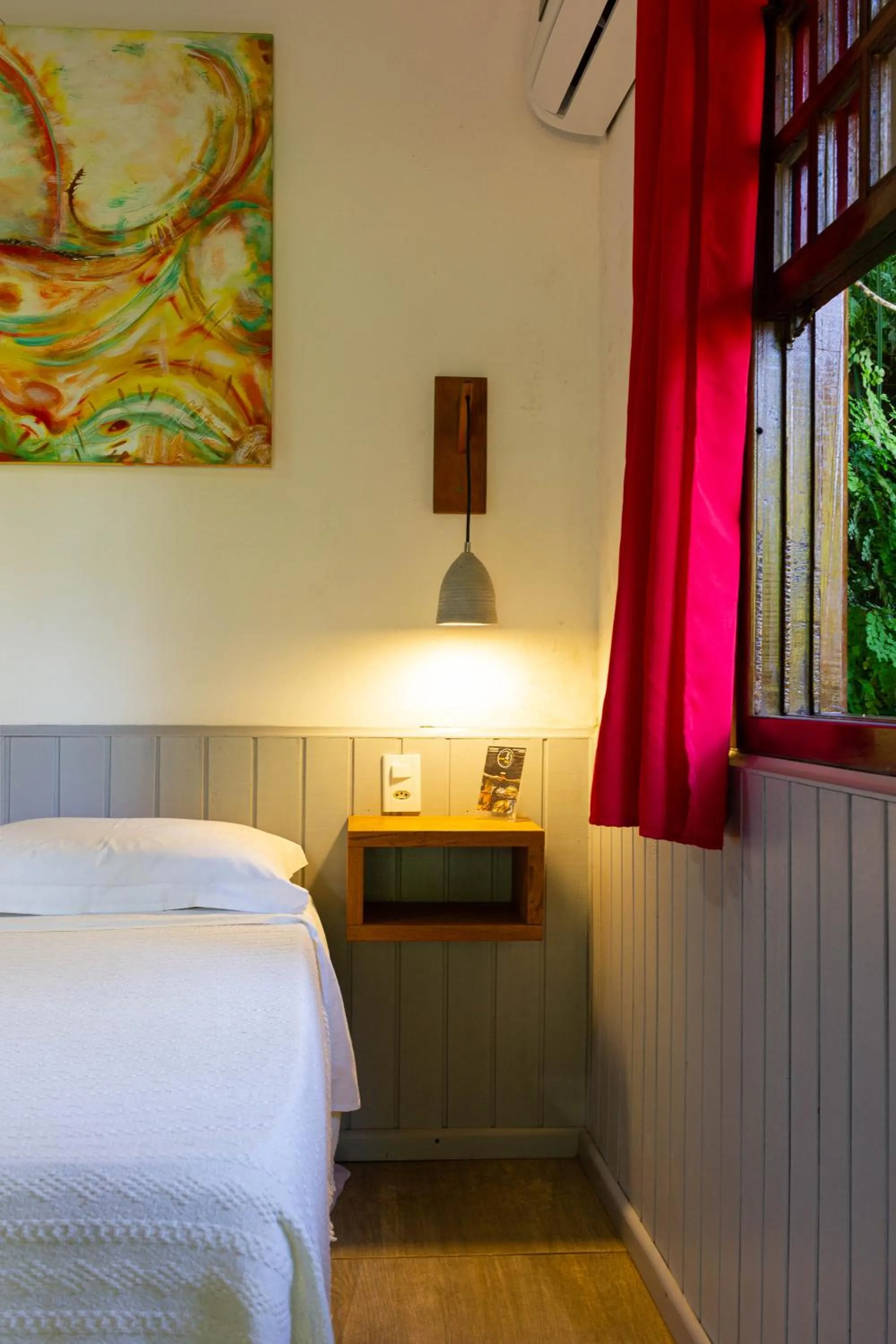 Bedroom, Bed in Pousada Aquarela