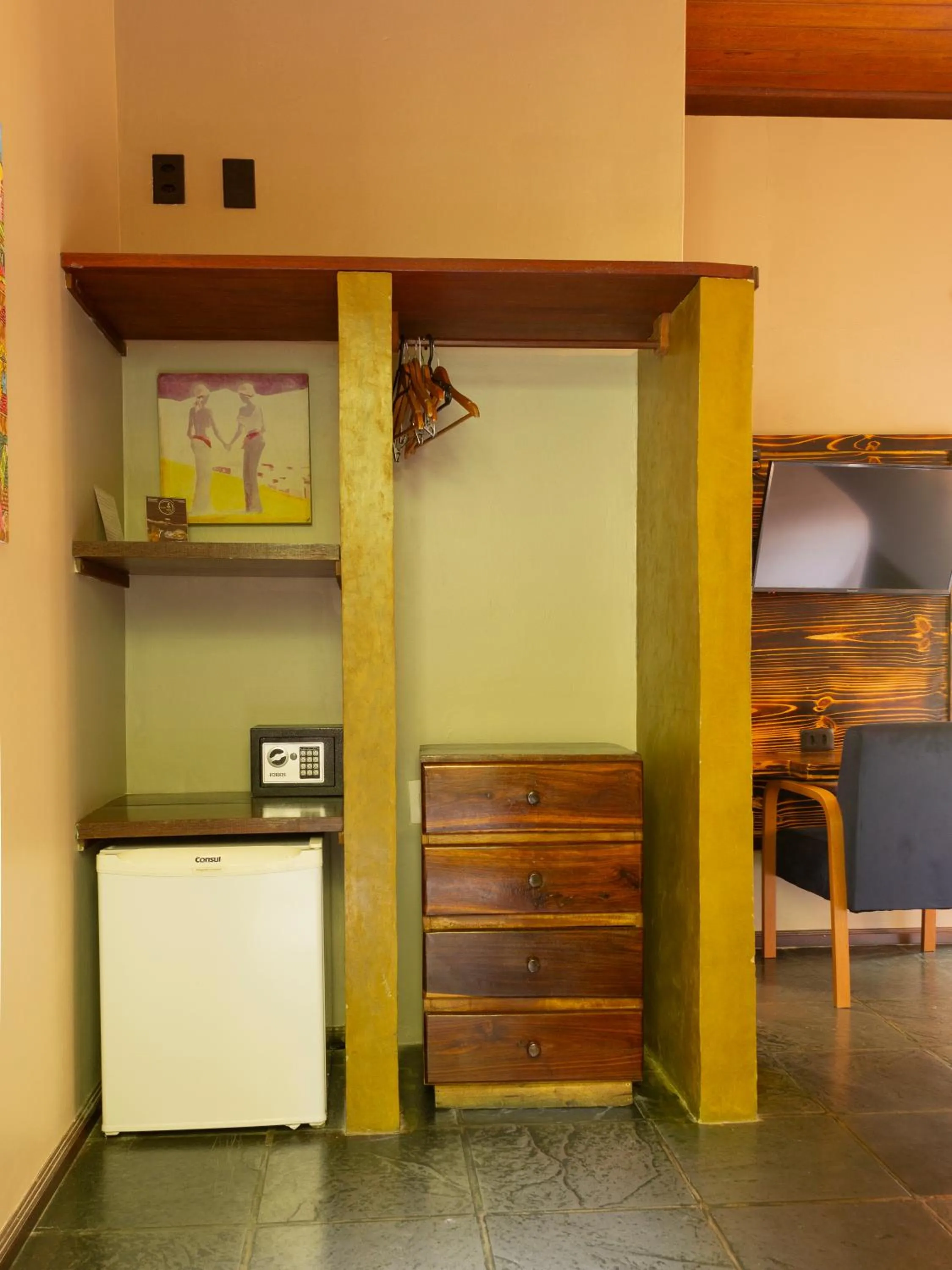 Photo of the whole room in Pousada Aquarela