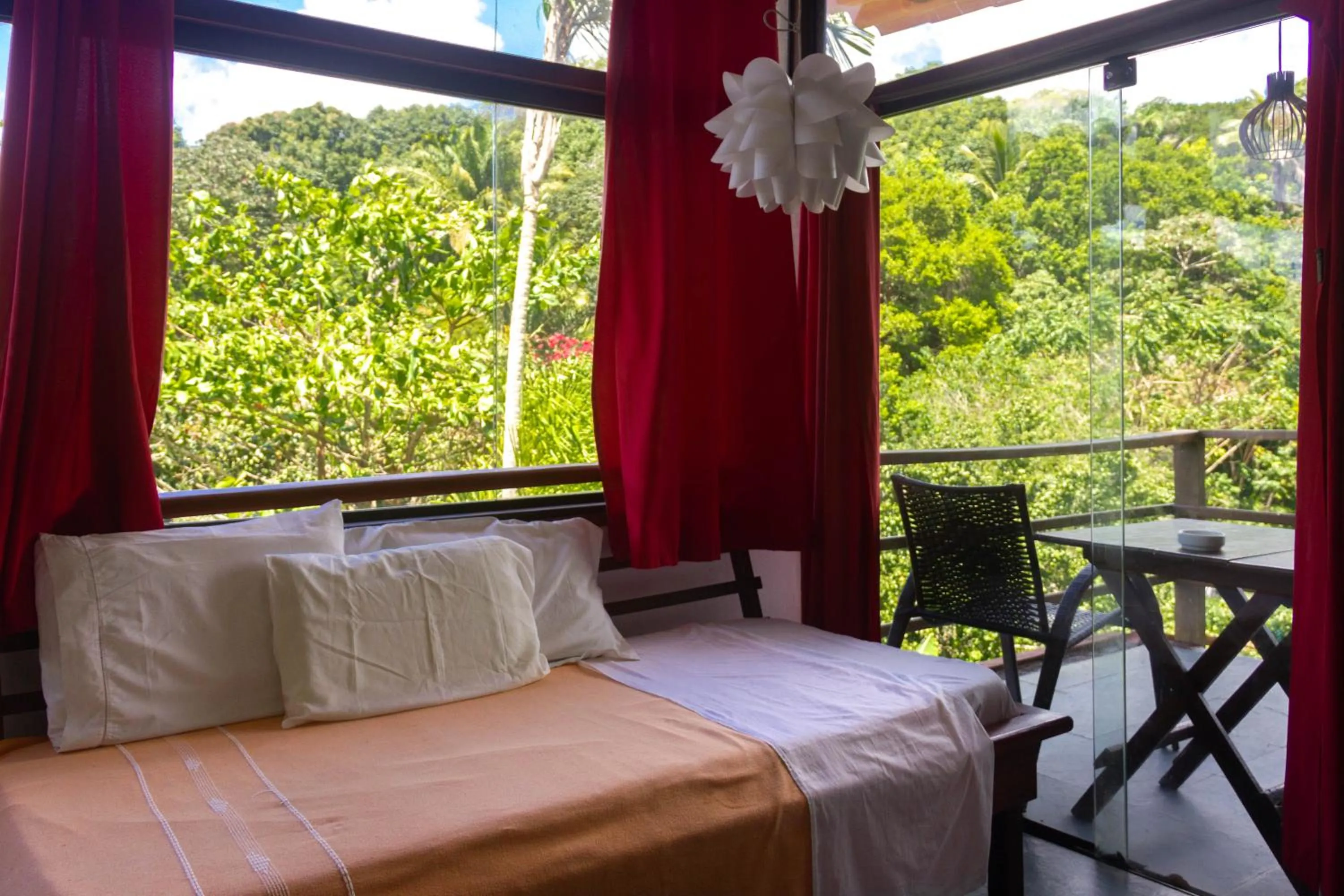 Garden view, Bed in Pousada Aquarela