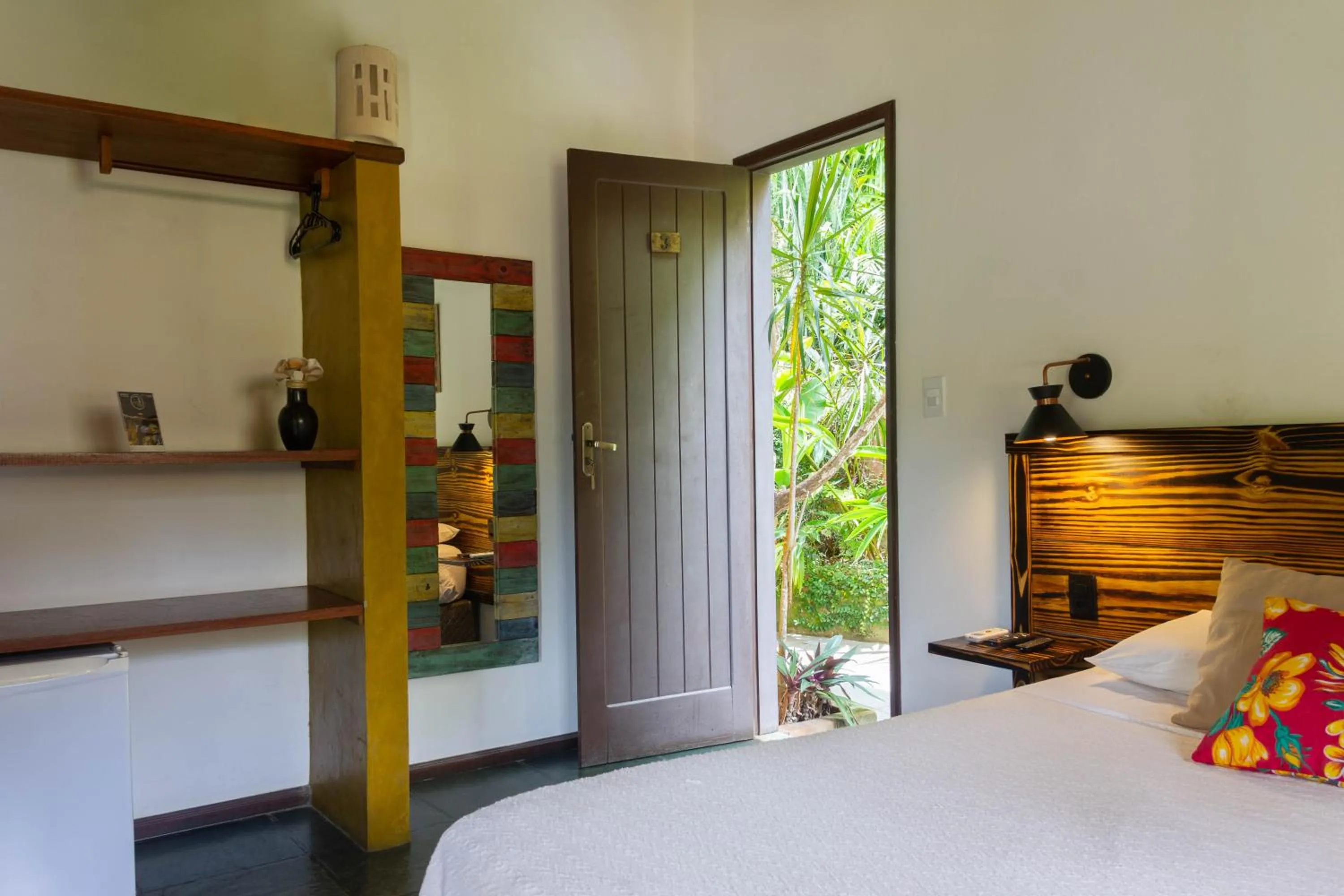 Bedroom, Bed in Pousada Aquarela