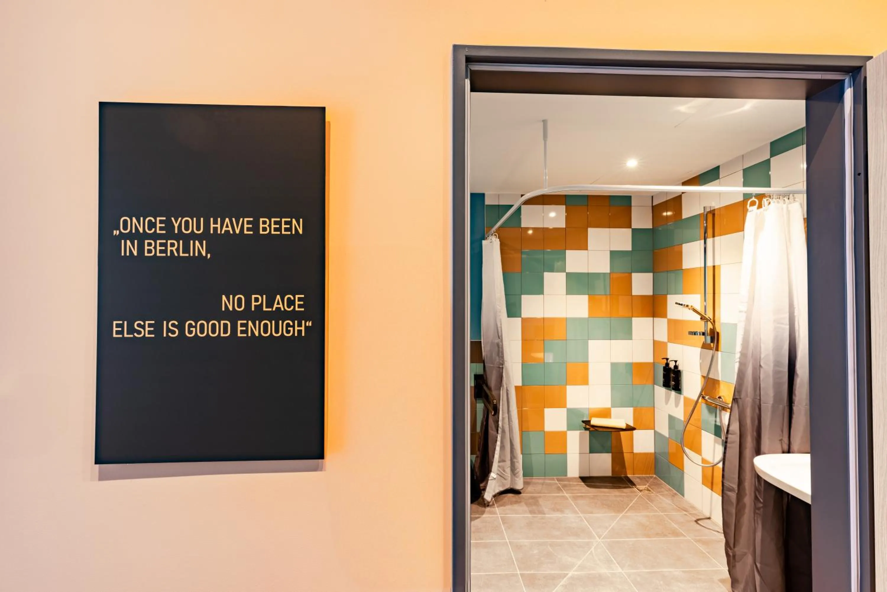 Bathroom in Holiday Inn - the niu, Pax Berlin Airport by IHG