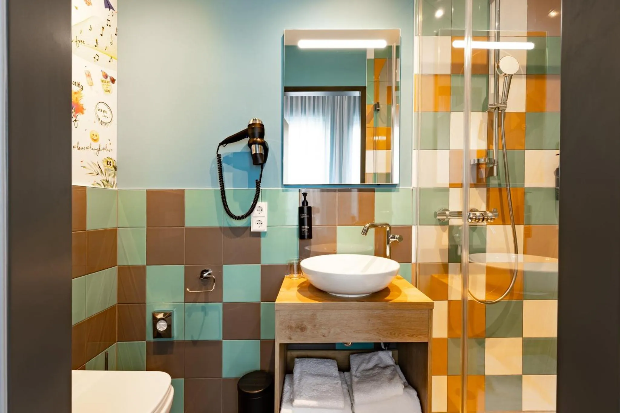 Bathroom in Holiday Inn - the niu, Pax Berlin Airport by IHG