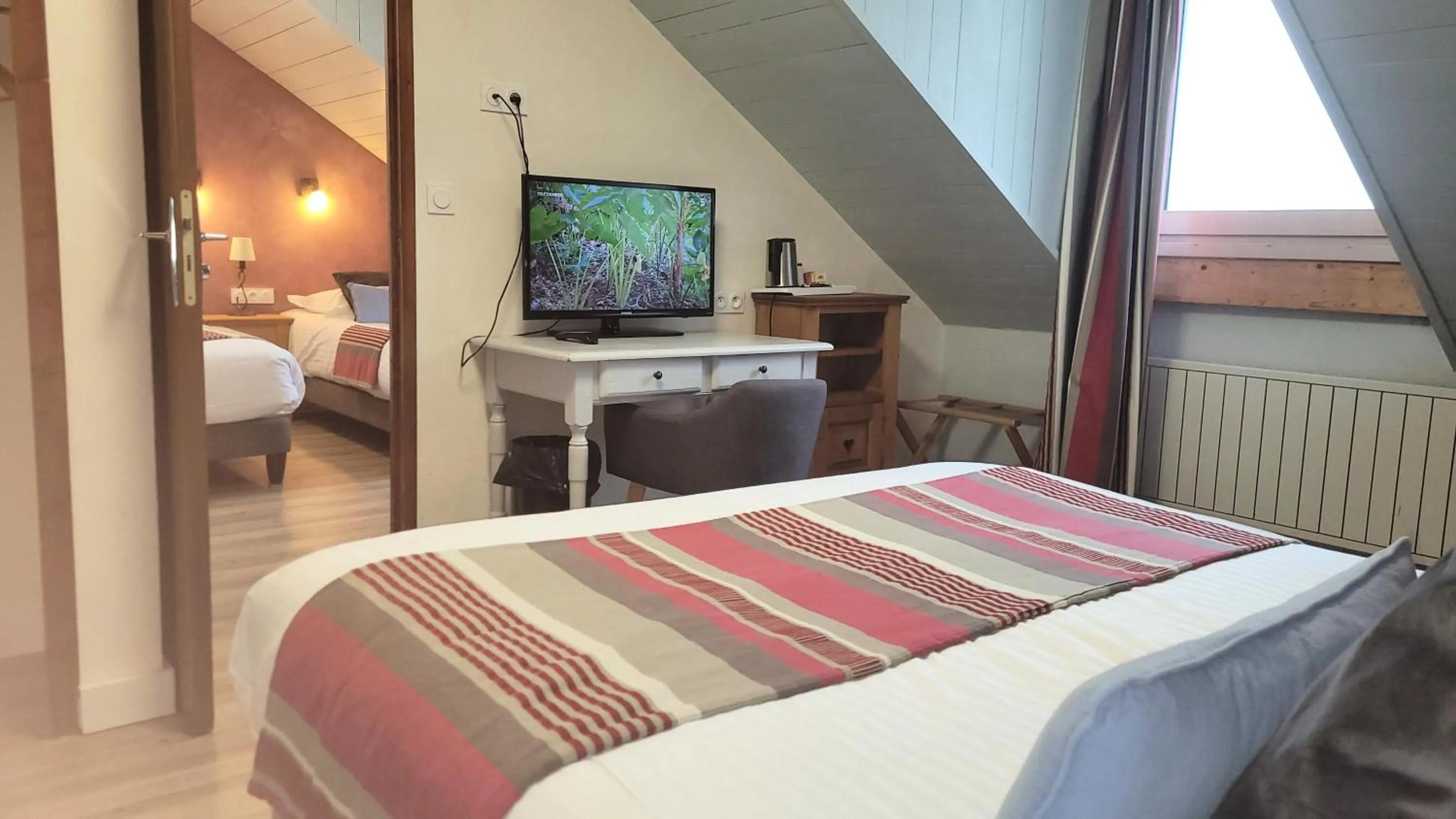 Bed in Hotel Lou Granva