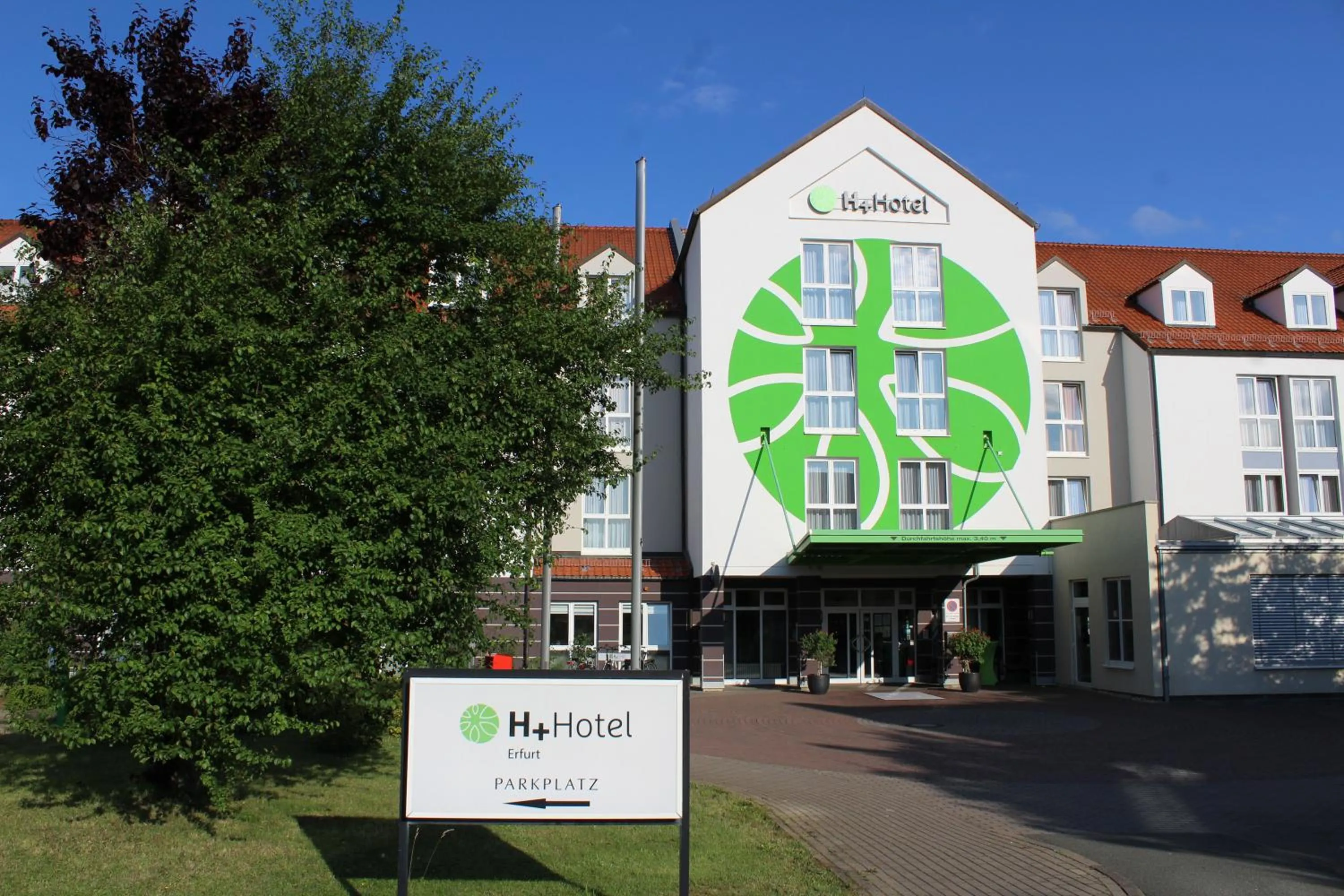 Property building in H+ Hotel Erfurt
