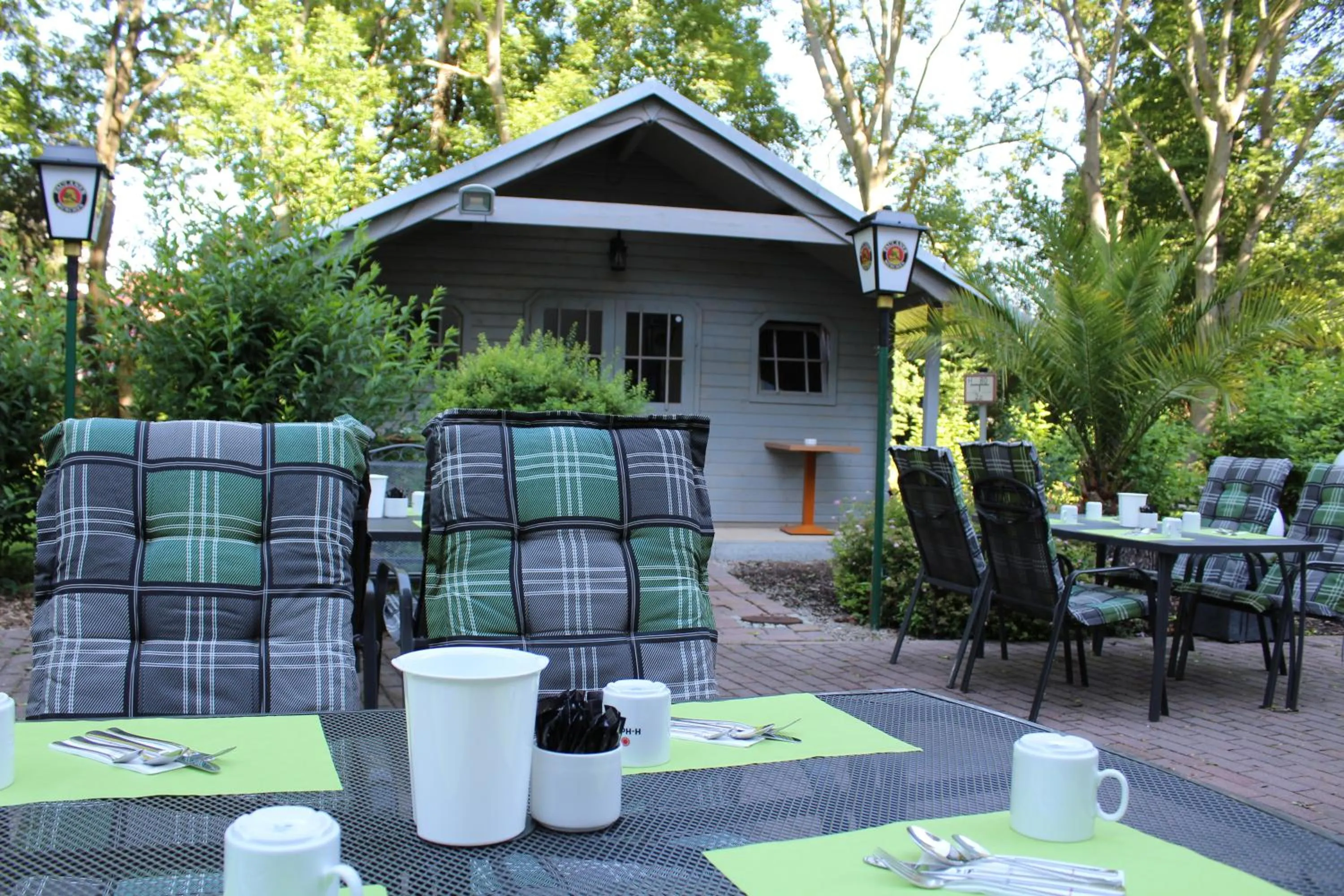 Patio in H+ Hotel Erfurt