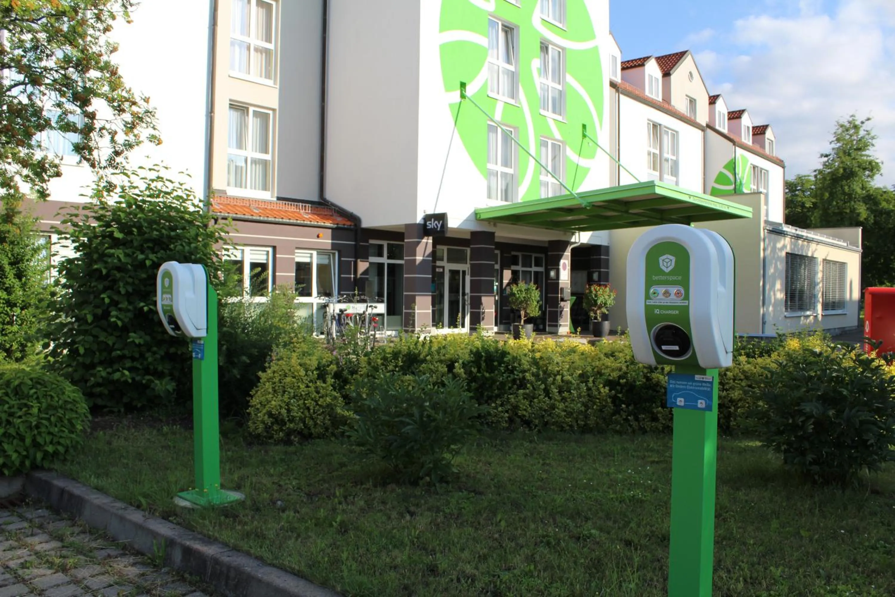 Property building in H+ Hotel Erfurt