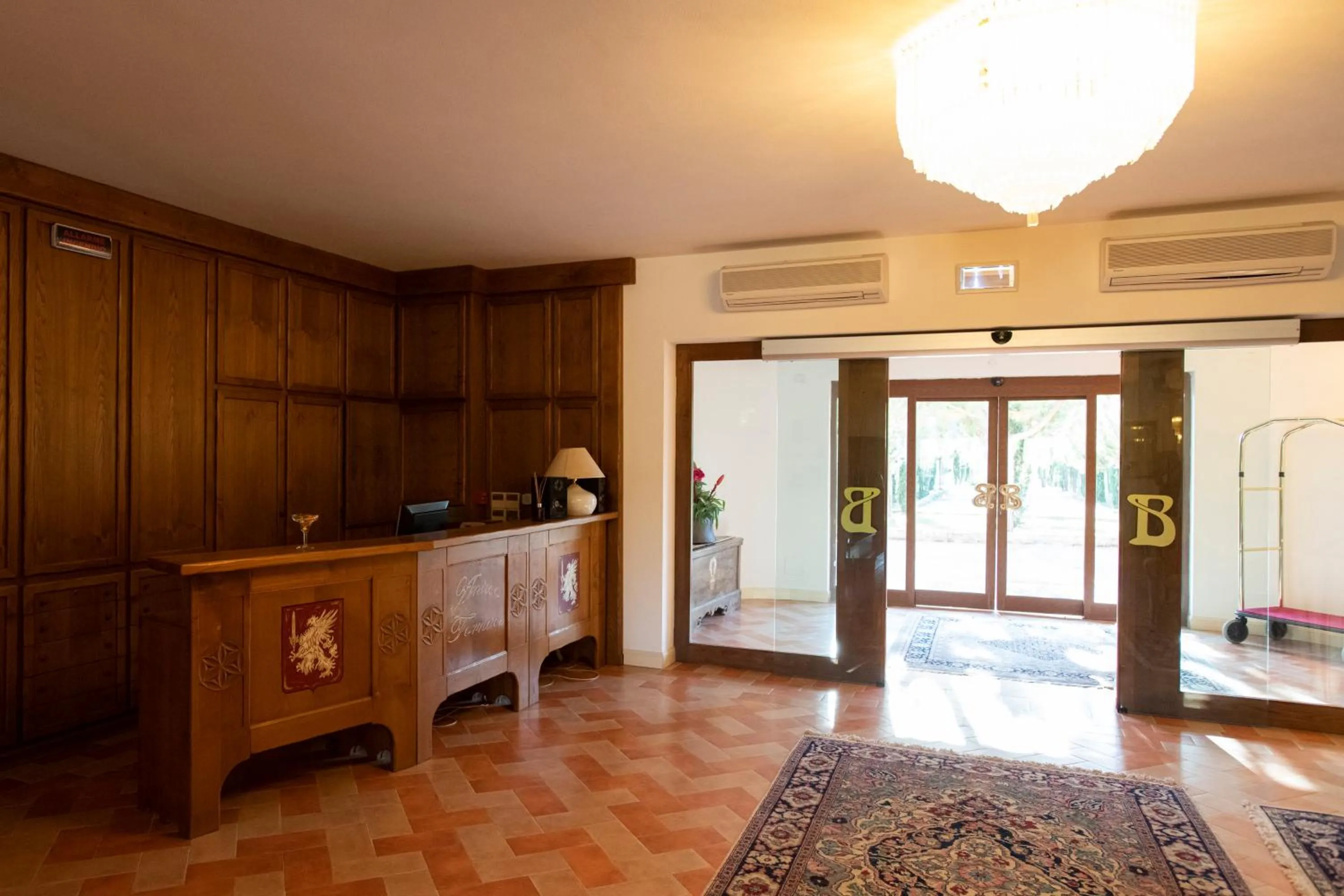 Lobby or reception in Antica Fornace Relais by La Principina