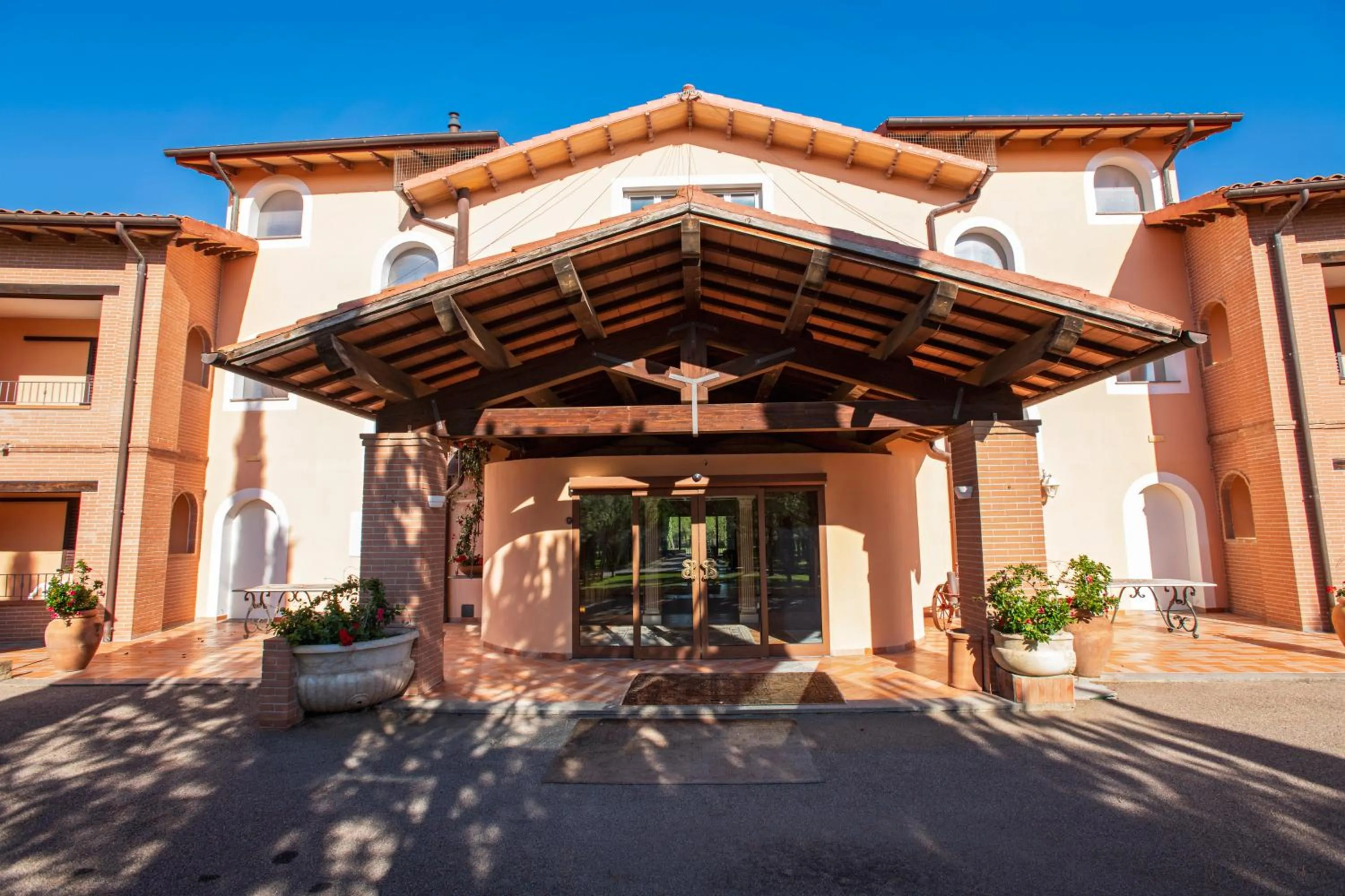 Facade/entrance in Antica Fornace Relais by La Principina