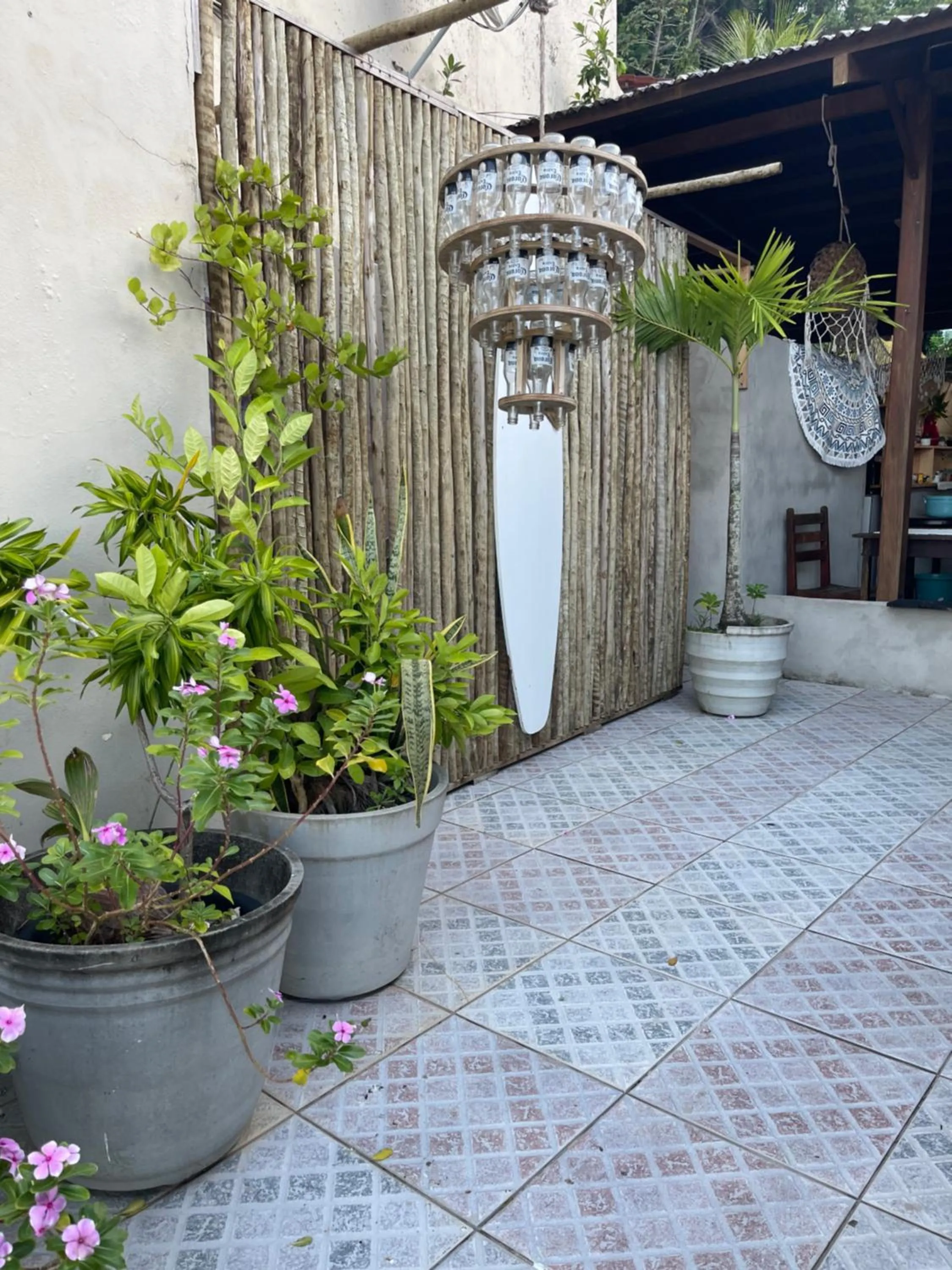 Balcony/Terrace in Pousada Nativo