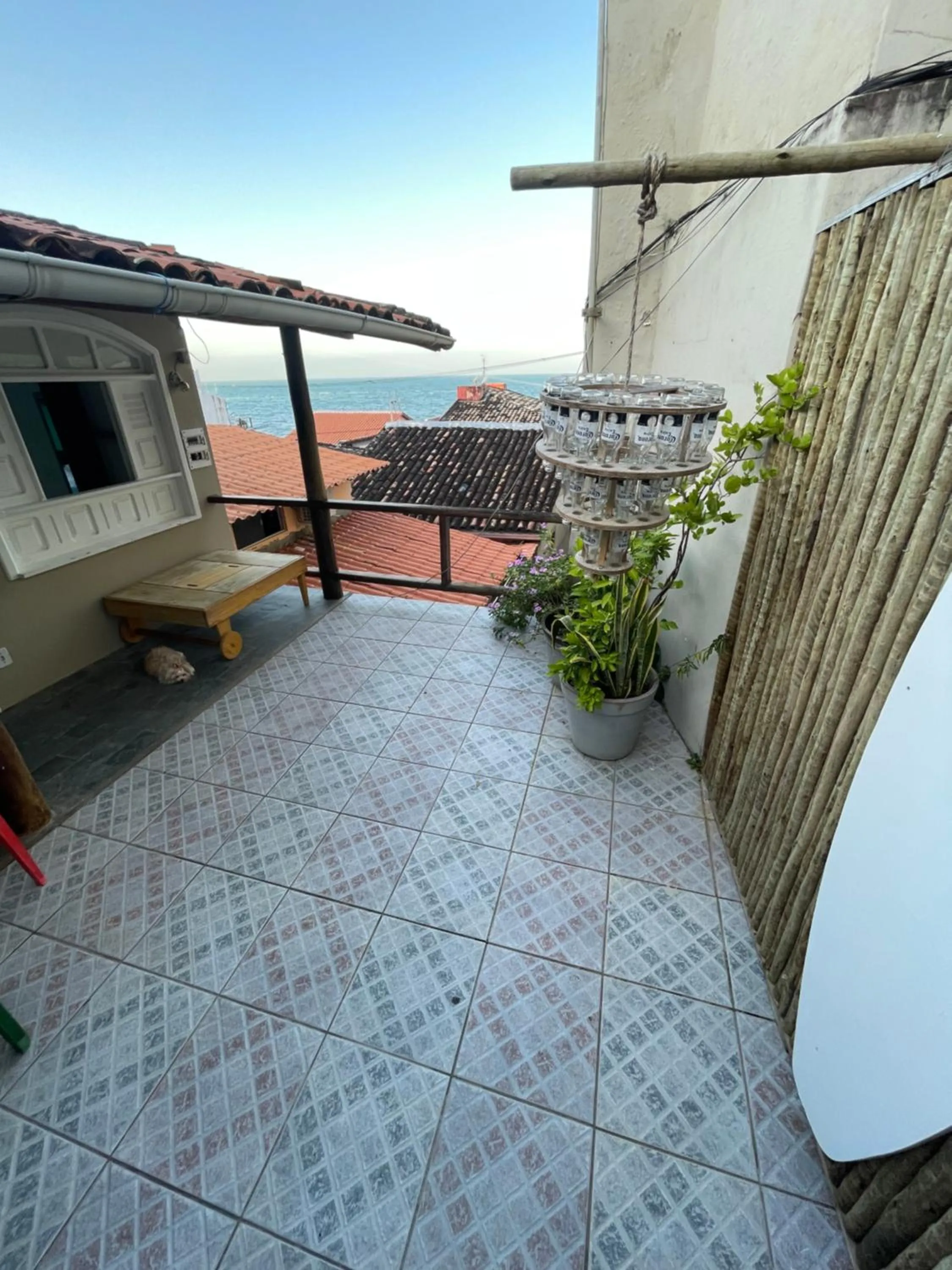 Balcony/Terrace in Pousada Nativo