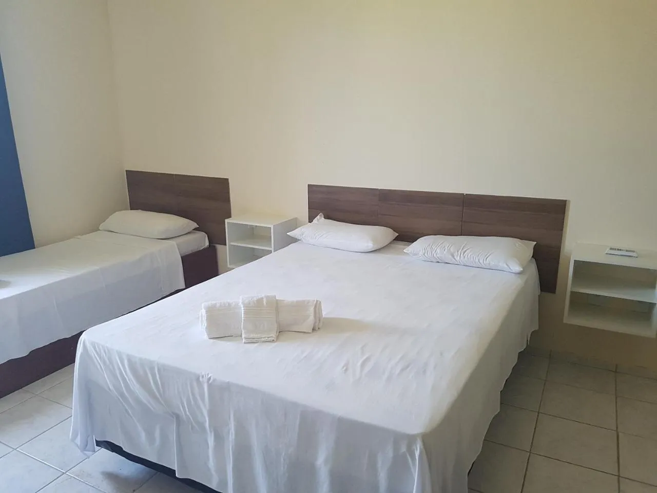 Bed in Pousada Águas do Piruí