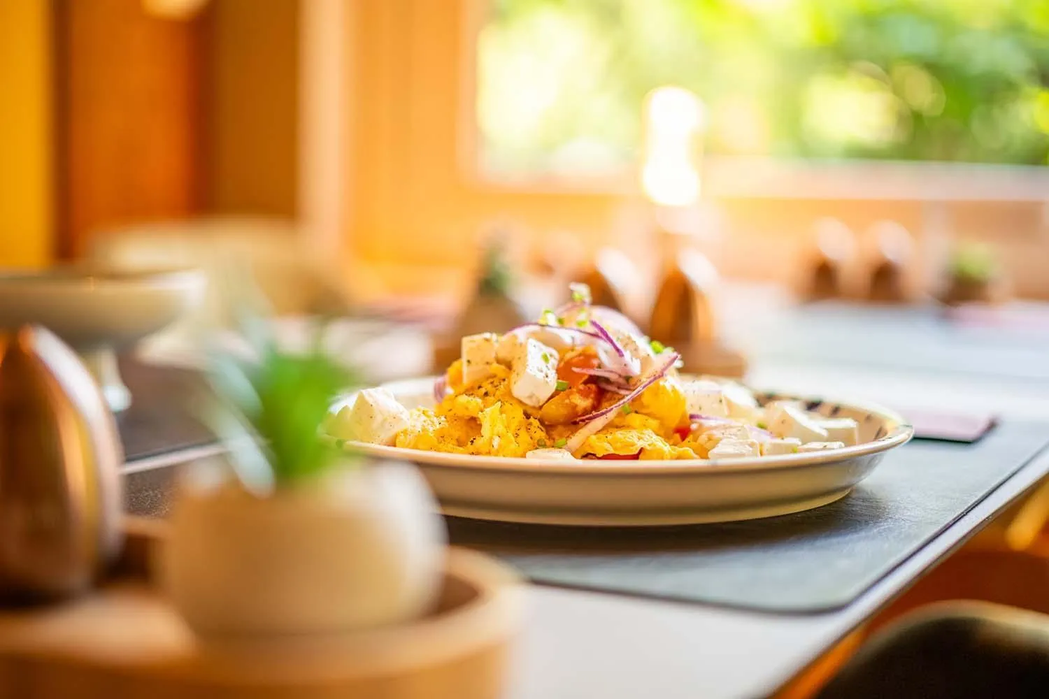 Restaurant/places to eat in Bernstein Hotel Villa Kastania