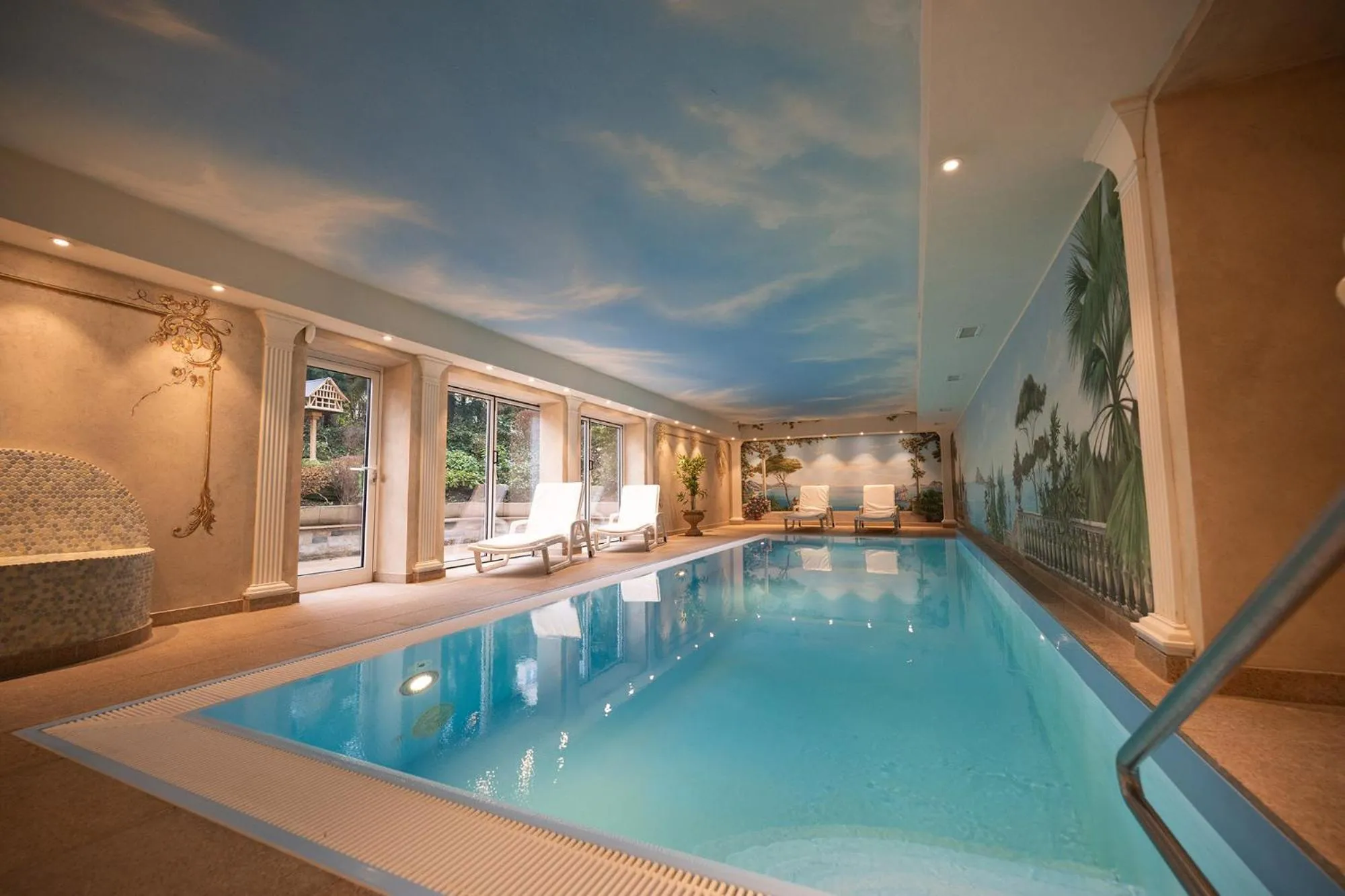 Spa and wellness centre/facilities in Bernstein Hotel Villa Kastania