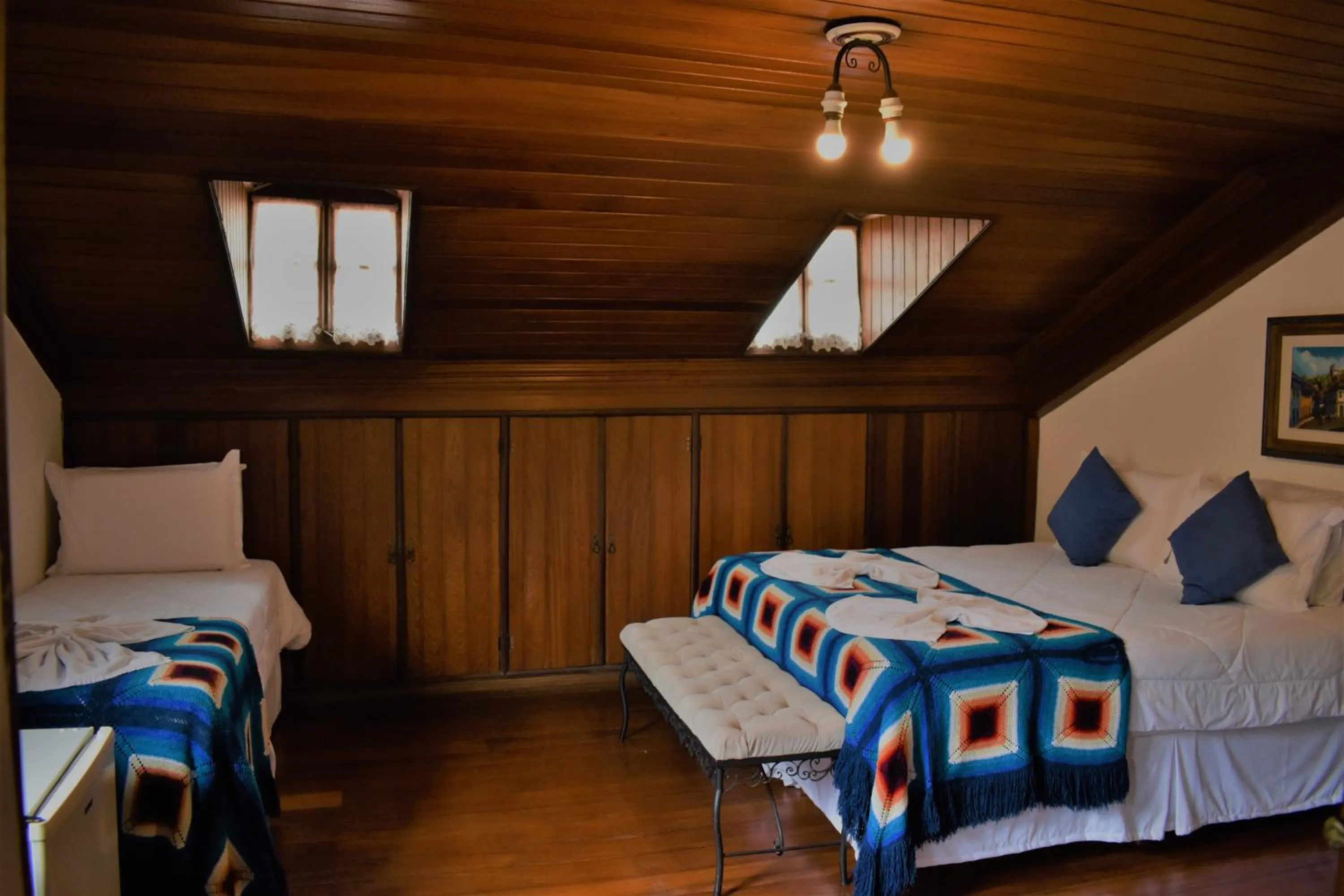 Bed in Hotel Pousada Arcádia Mineira