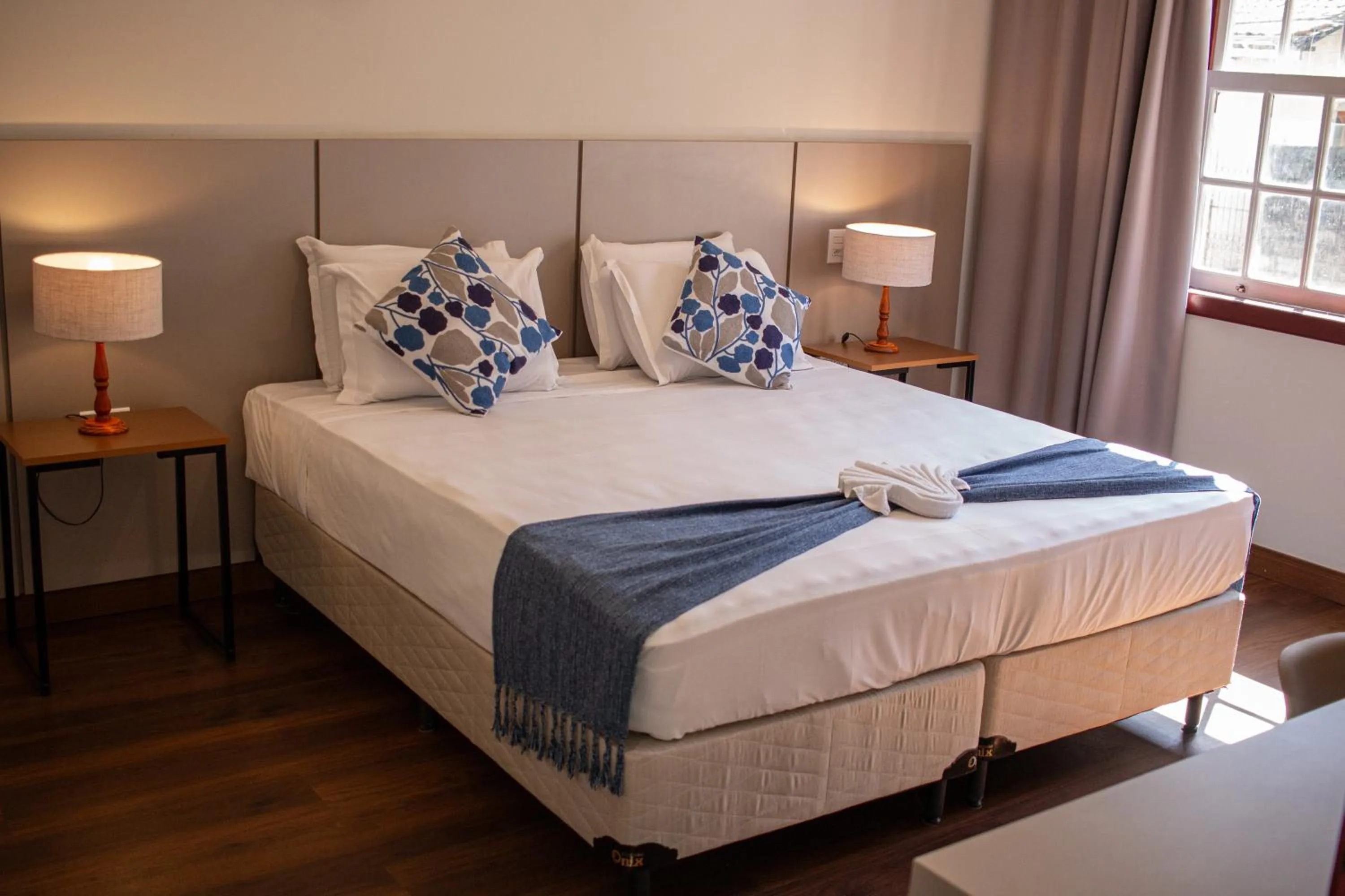 Bed in Hotel Pousada Arcádia Mineira