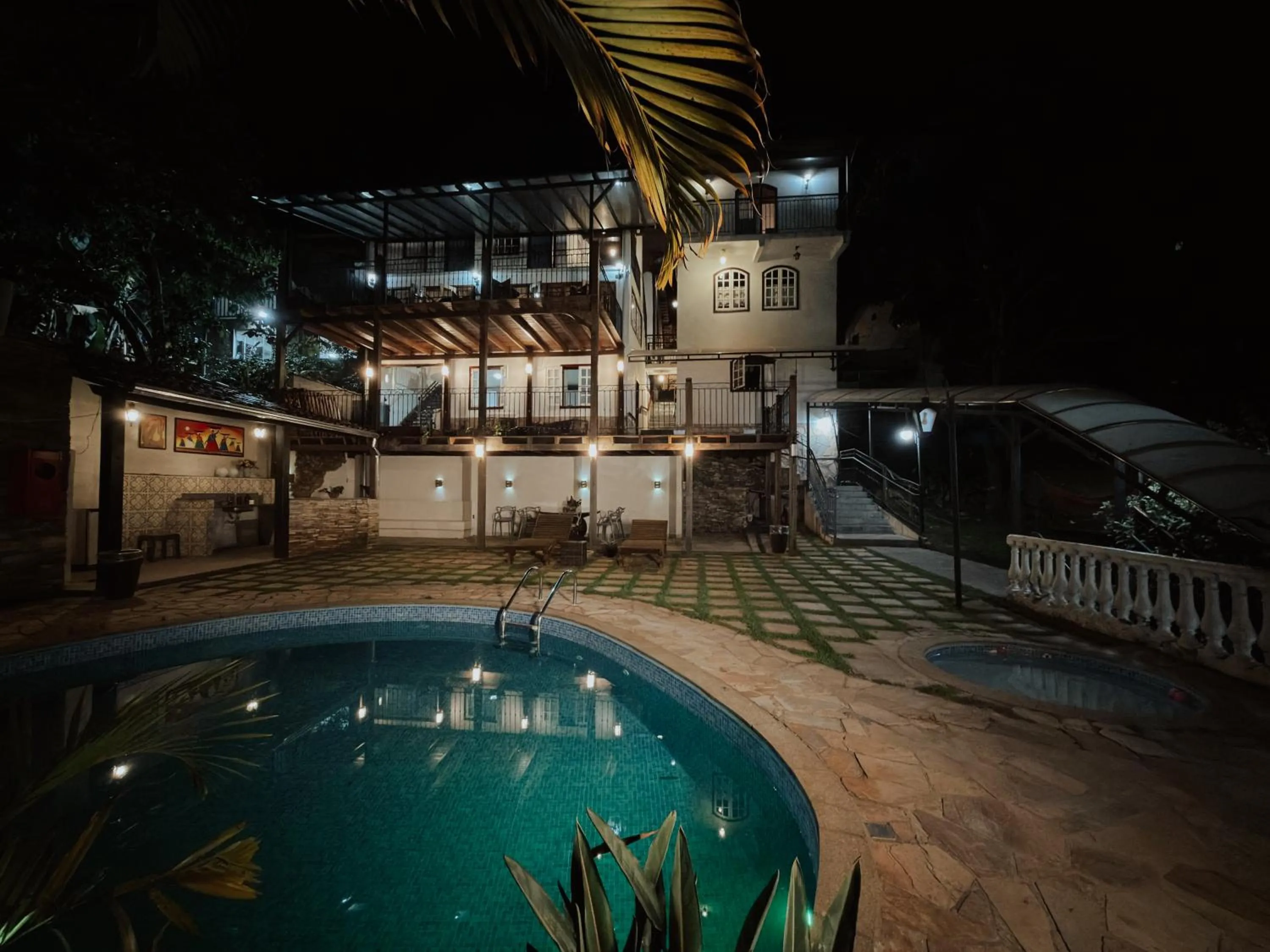 Swimming pool in Hotel Pousada Arcádia Mineira