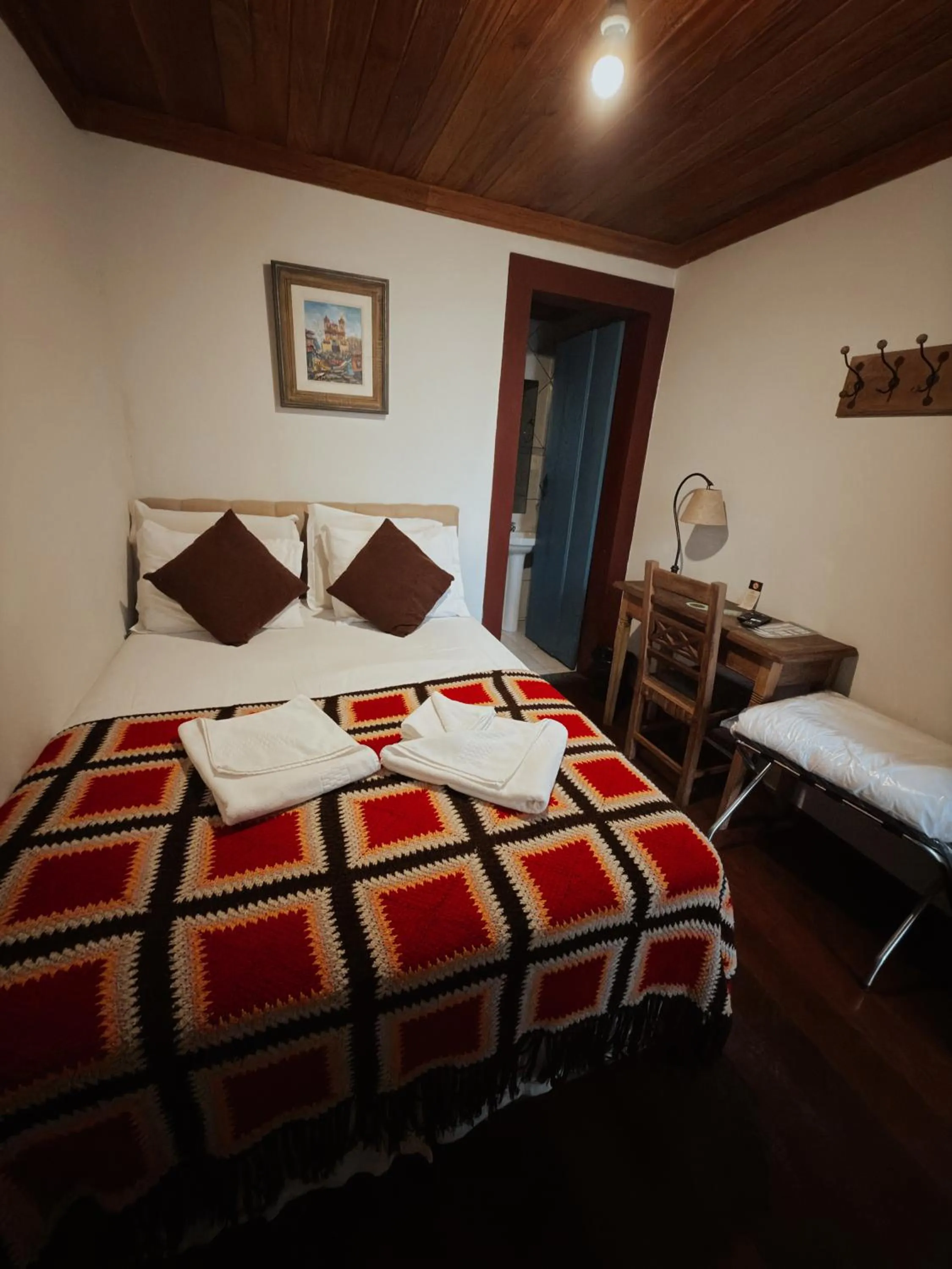 Bedroom, Bed in Hotel Pousada Arcádia Mineira